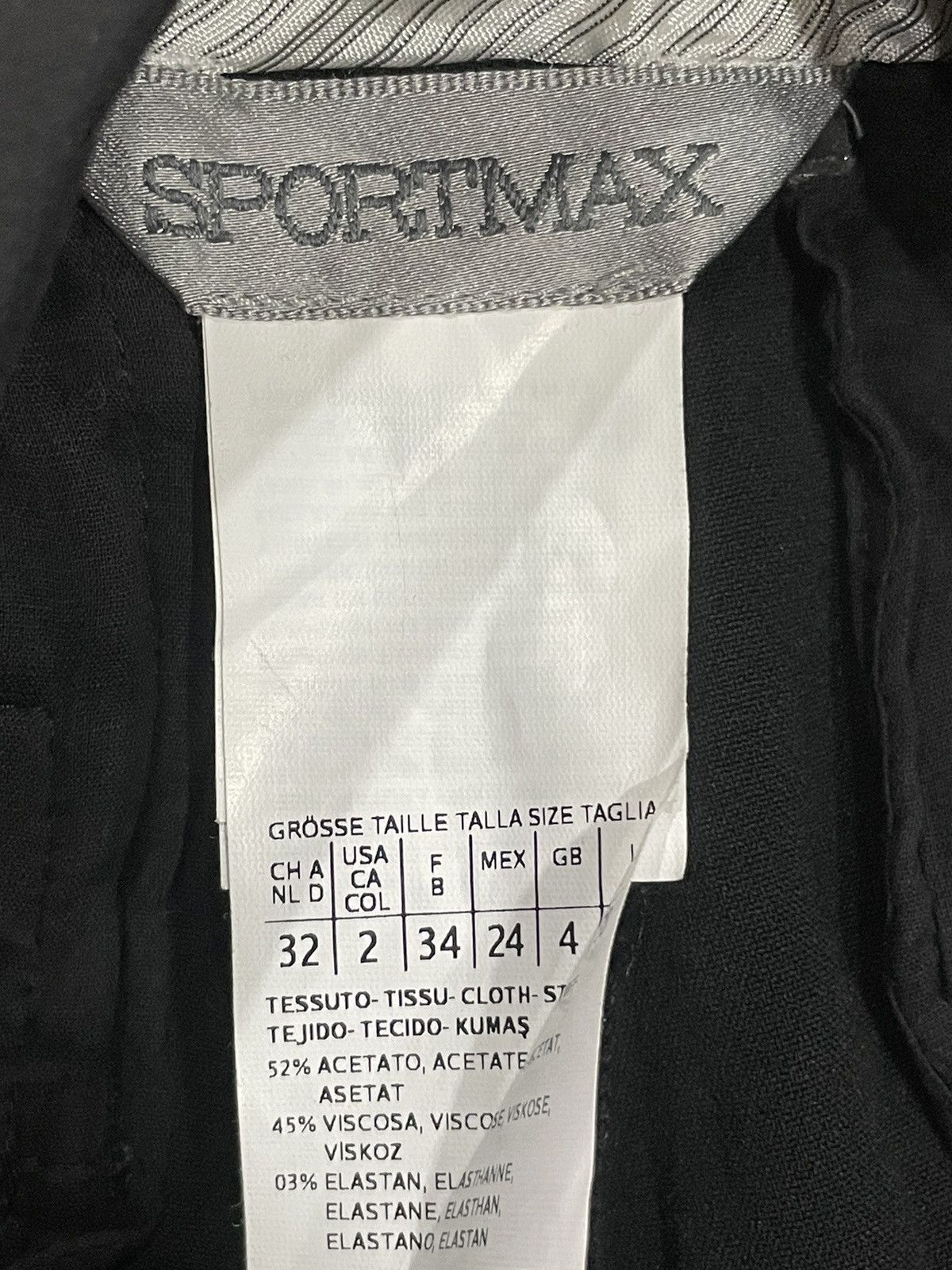 Sportmax Sportmax Pants Size 29" - 3 Thumbnail