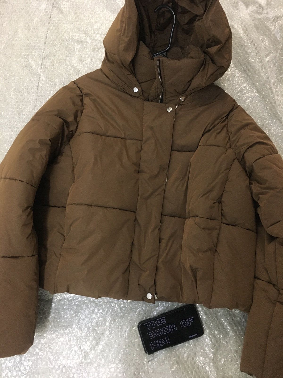 Designer × Rhude Designer Rhude Brown Puffer Jacket Size US XS / EU 42 / 0 - 4 Thumbnail