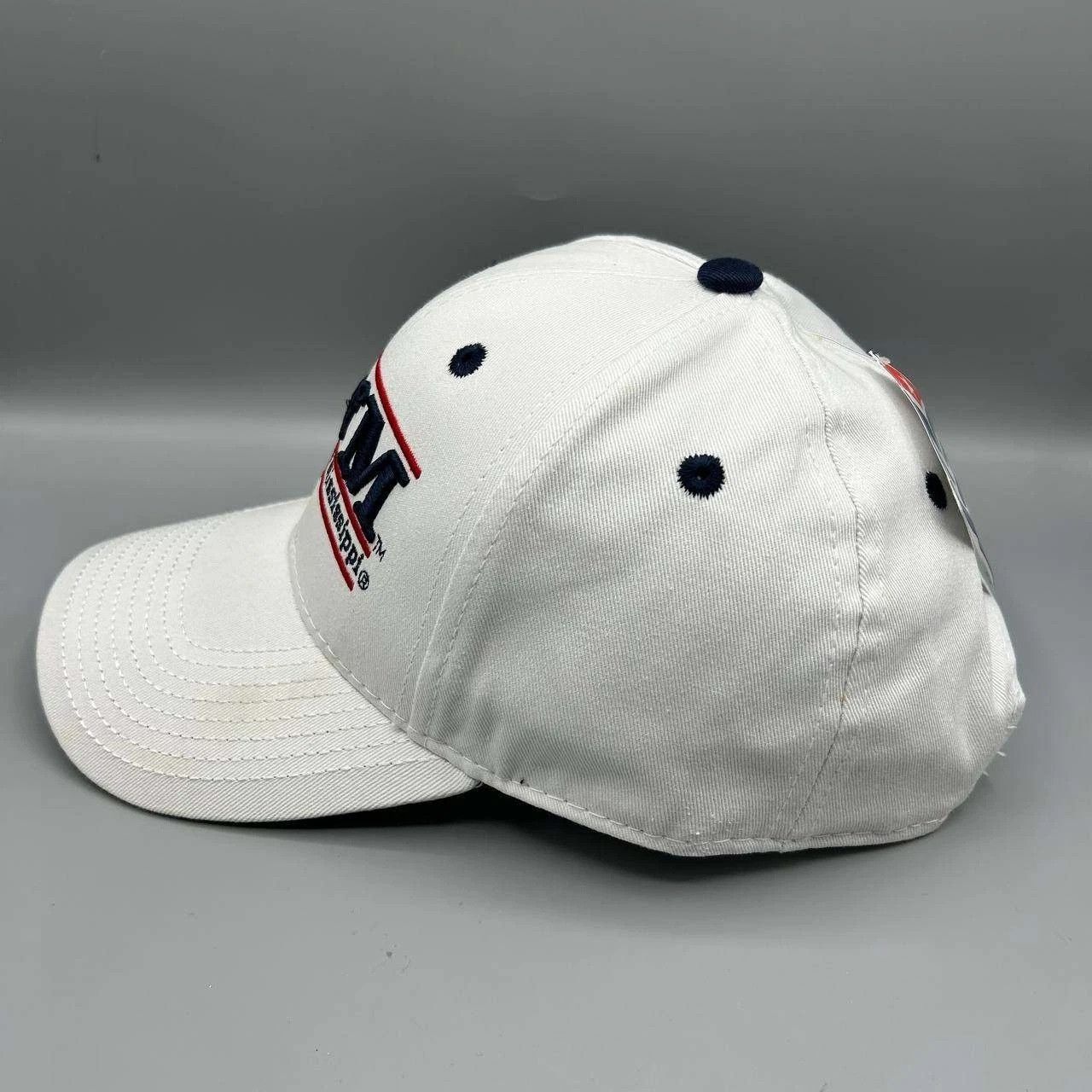 The Game Vintage Ole Miss Rebels Hat Men NCAA Snap Back Cotton Size ONE SIZE - 4 Thumbnail
