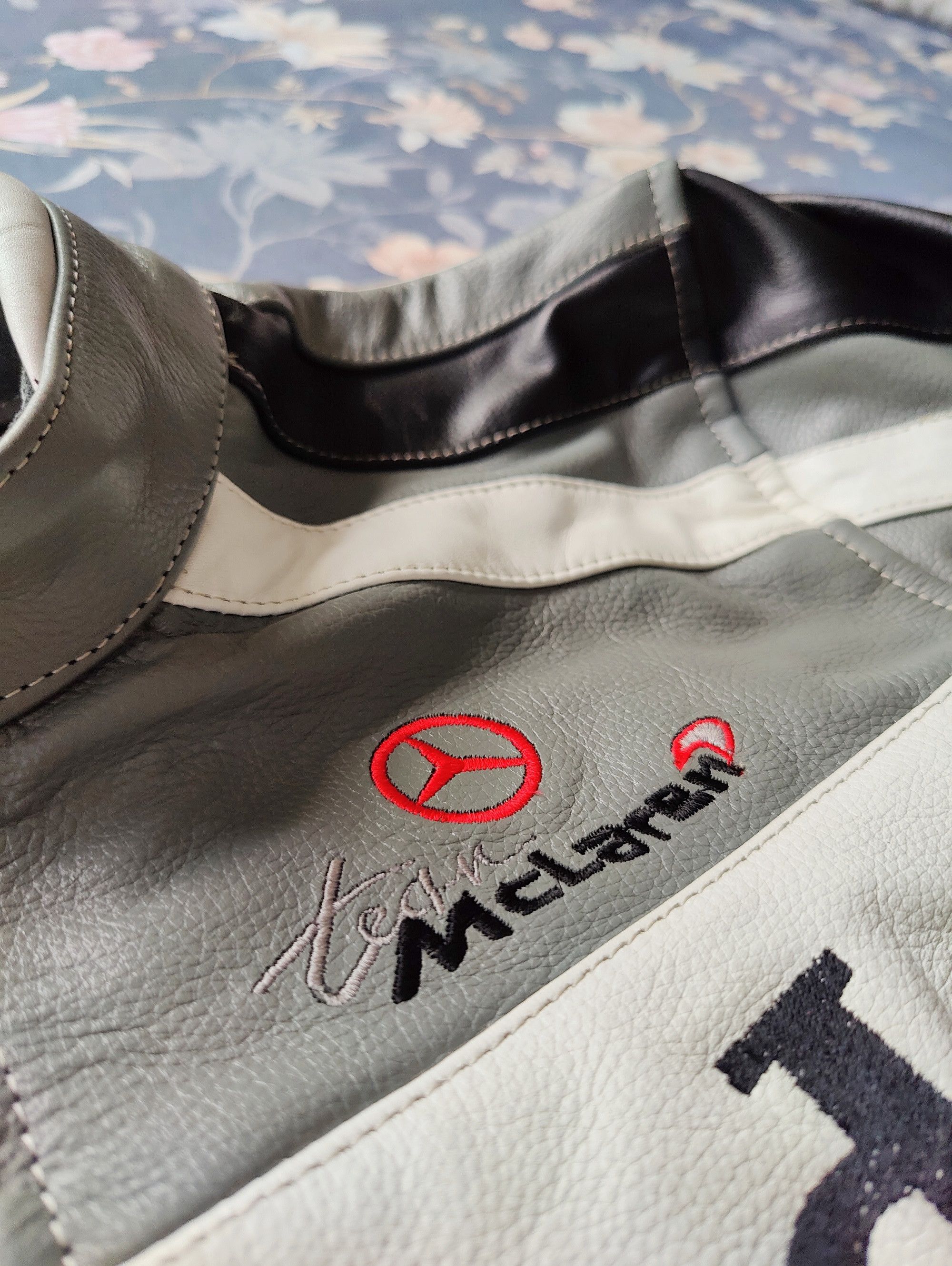 Vintage 💀🔥 Mercedes-Benz X McLaren LEATHER JACKET RARE STREETWEAR Size US M / EU 48-50 / 2 - 5 Thumbnail