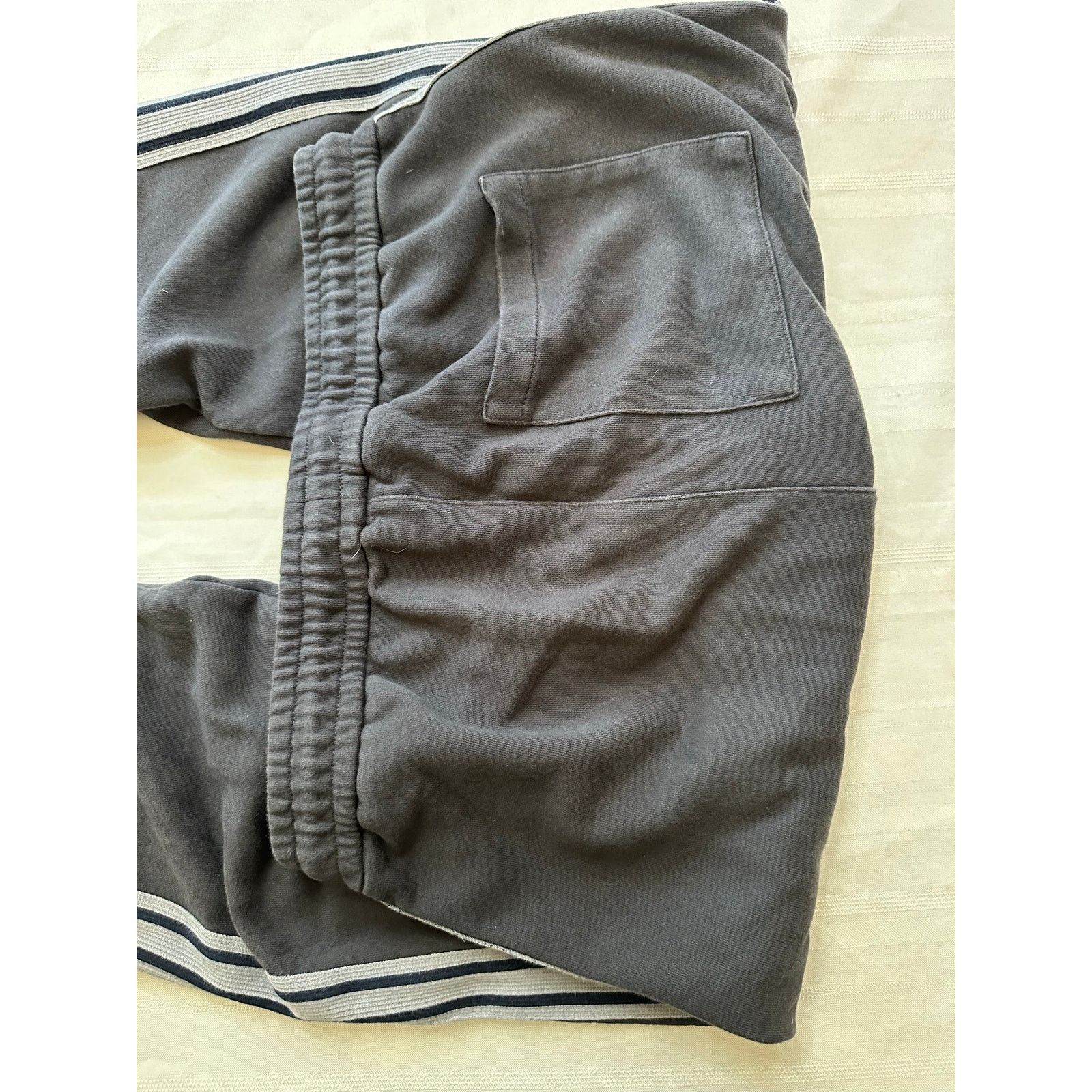 & Other Stories Mr P Slim Fit Tapered Striped Cotton Sweatpants Men’s Size S Size US 30 / EU 46 - 4 Thumbnail