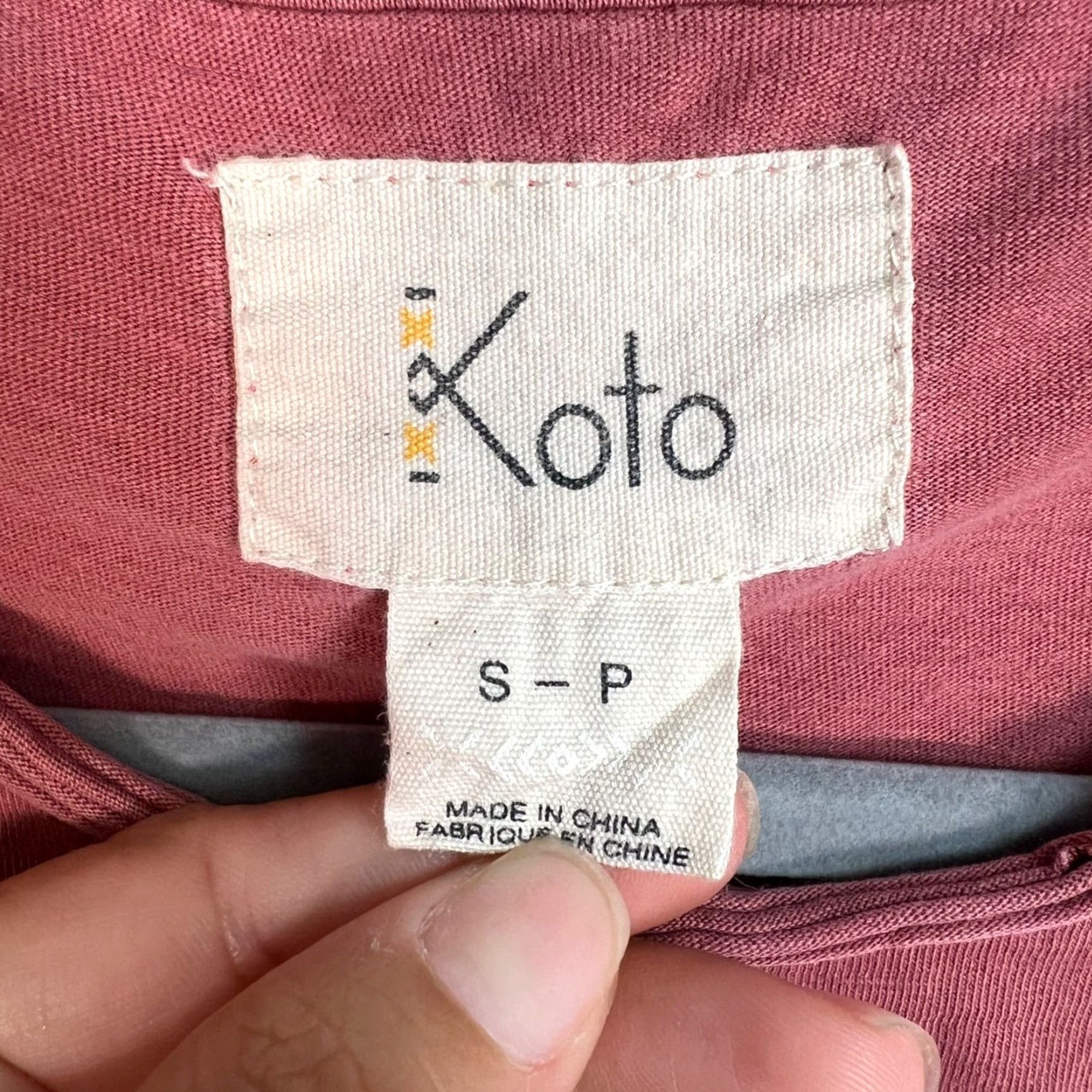 Urban Outfitters Koto T-Shirt Mens Sz Small Red Knit Striped Pocket 100% Cotton Urban Outfitters Size US S / EU 44-46 / 1 - 2 Thumbnail