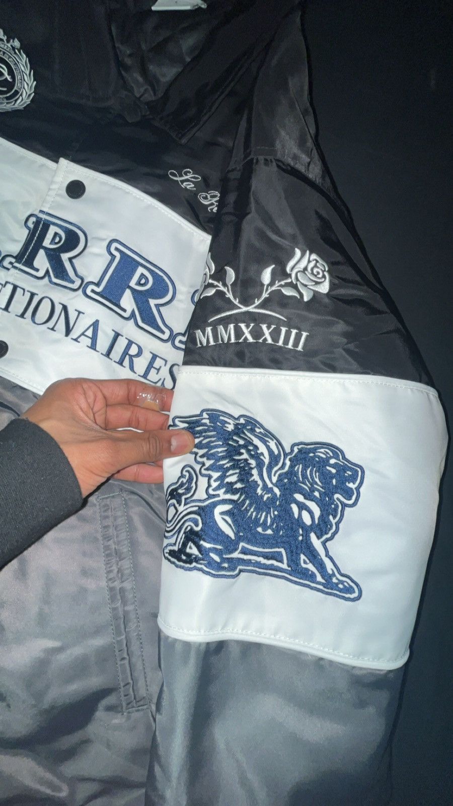 Carre × Designer CARRE LA resolution Bomber Jacket Sz L New With Tags Size US L / EU 52-54 / 3 - 5 Thumbnail