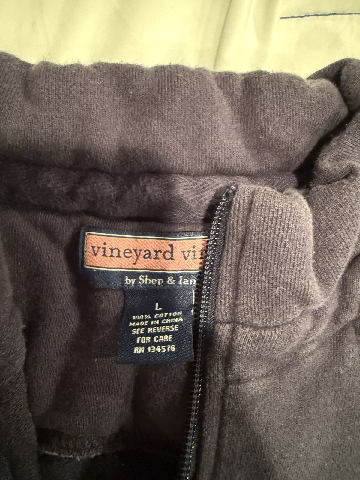 Vineyard Vines Vineyard Vines Quarter Zip Pullover Sweatshirt Size US L / EU 52-54 / 3 - 4 Thumbnail