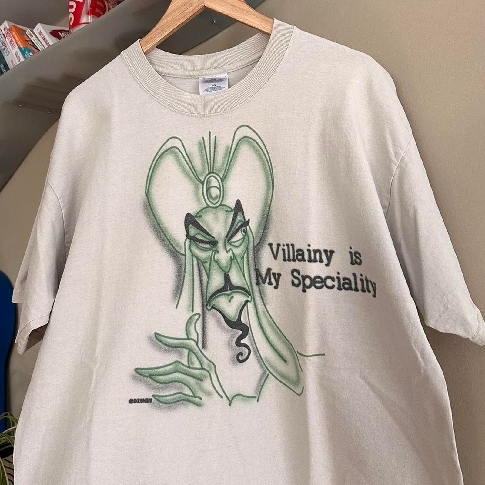 Disney × Vintage Vintage Disney Villain Aladdin Jafar Shirt Size US XL / EU 56 / 4 - 2 Thumbnail