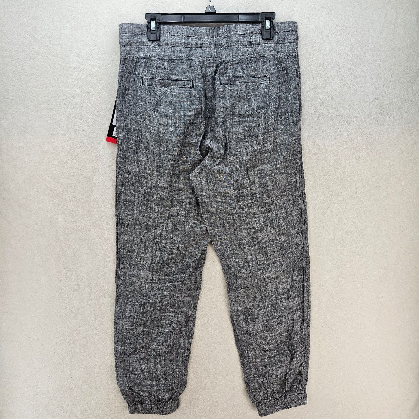 Other BRIGGS WOMEN'S MEDIUM GRAY LINEN PANTS NWT Size 32" / US 10 / IT 46 - 7 Thumbnail