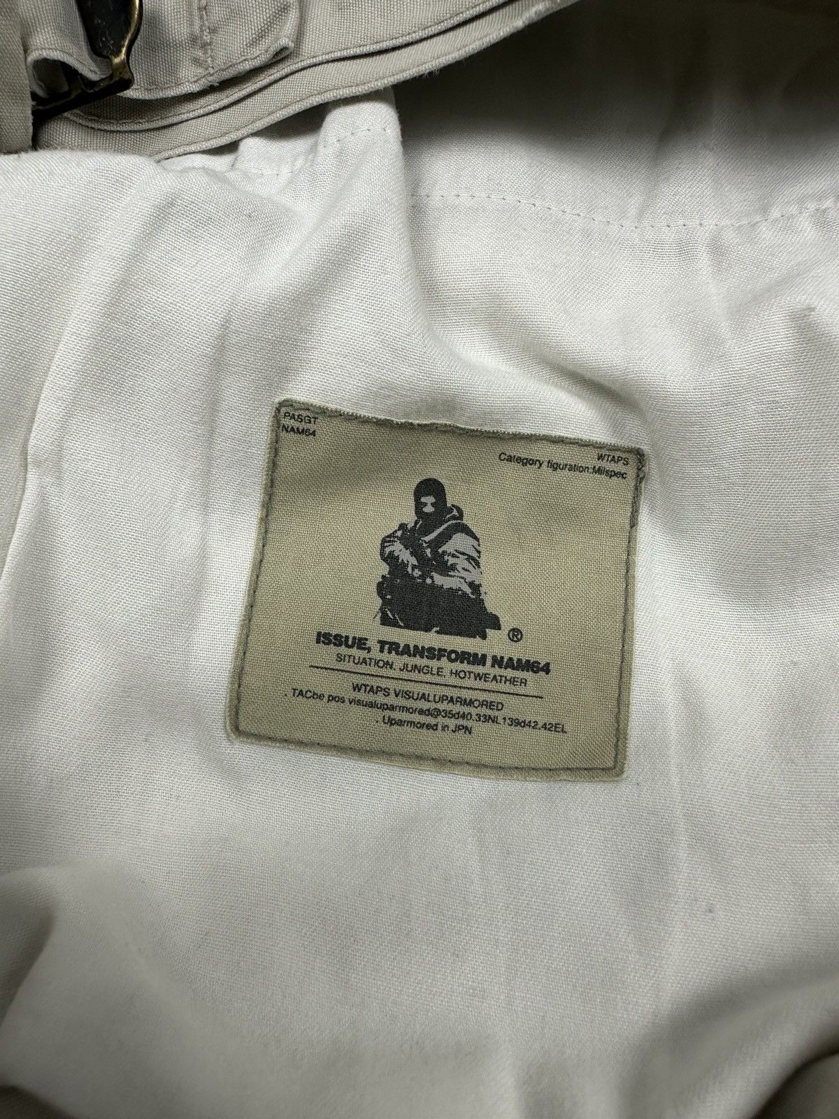 Vintage × Wtaps Vintage Wtaps 40% Visual Uparmored Military Spec Cargo Short Size US 32 / EU 48 - 13 Thumbnail