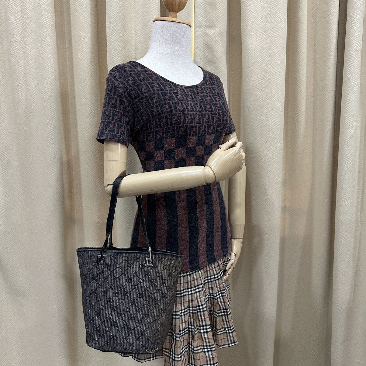 Gucci GUCCI GG CANVAS MEDIUM TOTE BAG 21 Size ONE SIZE - 22 Thumbnail