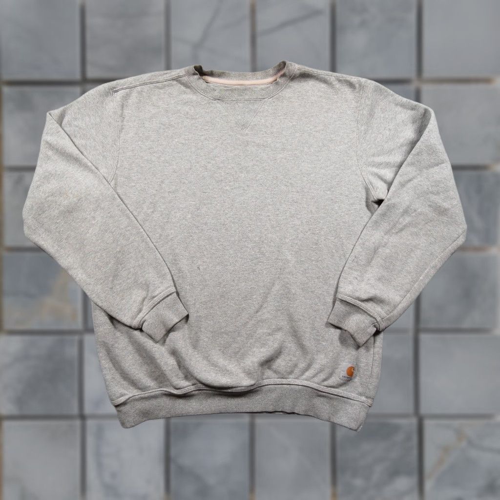 Carhartt Carhartt Sweatshirt Mens Medium Gray Crewneck Workwear Pullover Loose Fit Size US M / EU 48-50 / 2 - 1 Thumbnail