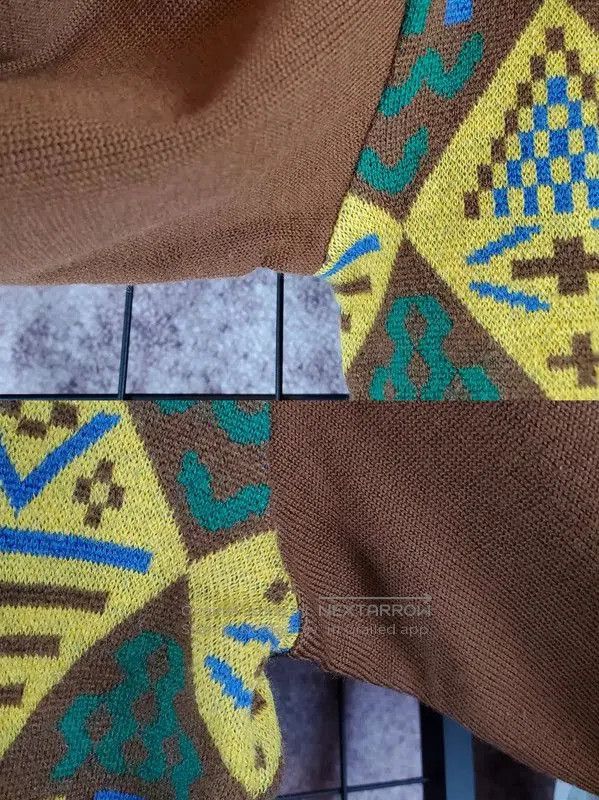 Dior Dior Brown Wool Long Sleeve Sweater for Women . Size M / US 6-8 / IT 42-44 - 7 Thumbnail