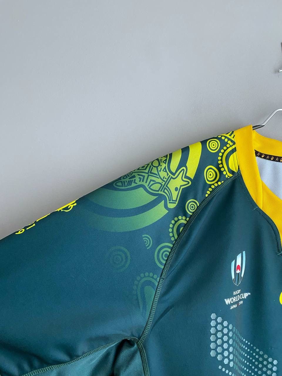 Asics Australia Wallabies Rugby Jersey World Cup Japan 2019 Sz XXL Size US XXL / EU 58 / 5 - 9 Thumbnail