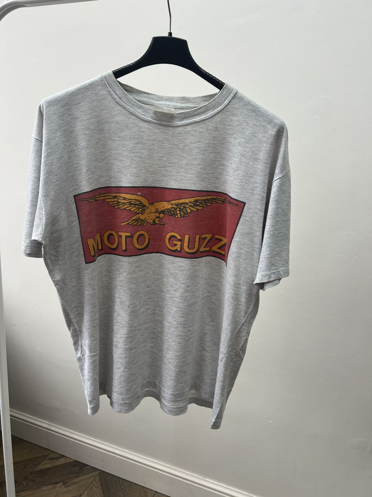 Other Vintage 90s MOTO GUZZI logo tee Size US XL / EU 56 / 4 - 9 Thumbnail