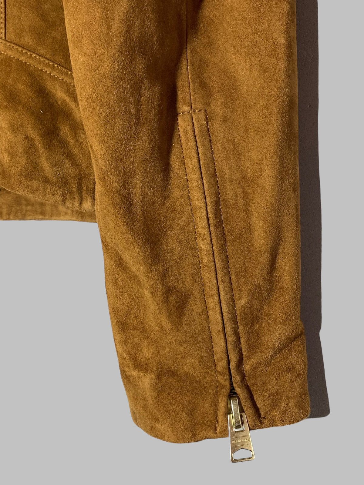 Allsaints All Saints Suede Dalby Biker Leather Jacket Size M / US 6-8 / IT 42-44 - 13 Thumbnail