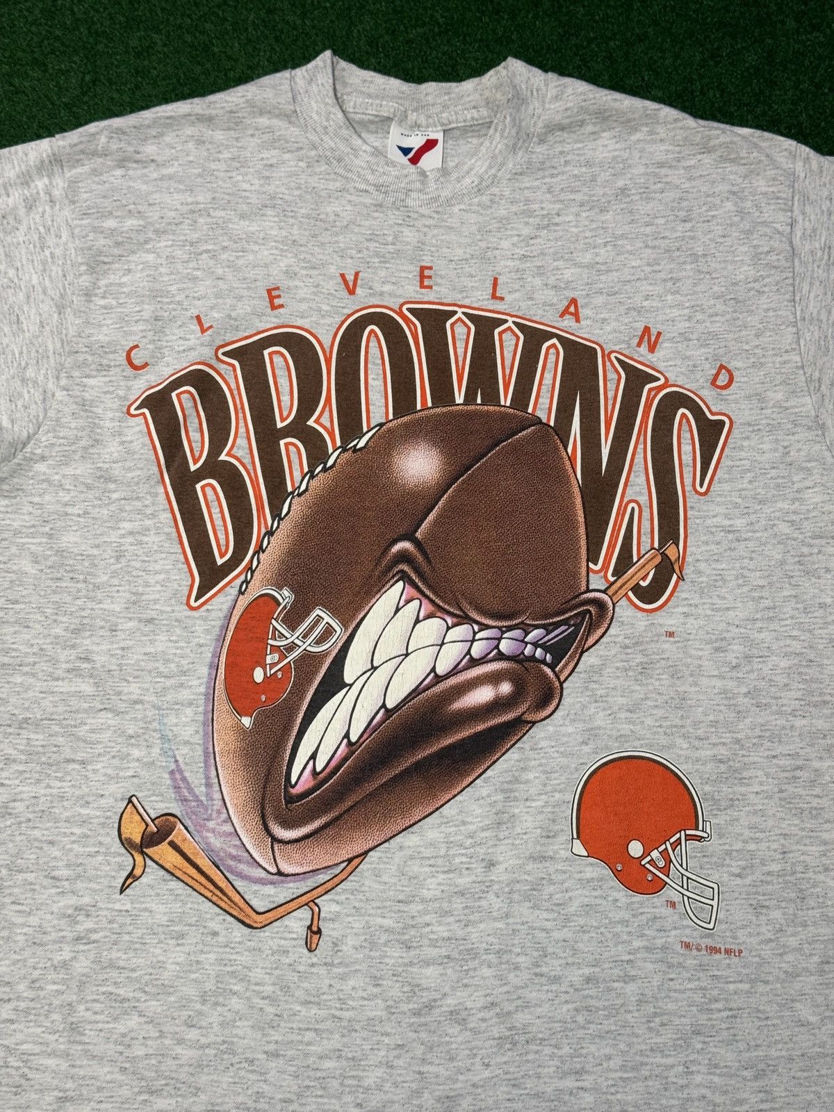 Vintage Vintage 90s Cleveland Browns RARE Nutmeg Starter T Shirt Size US M / EU 48-50 / 2 - 2 Thumbnail