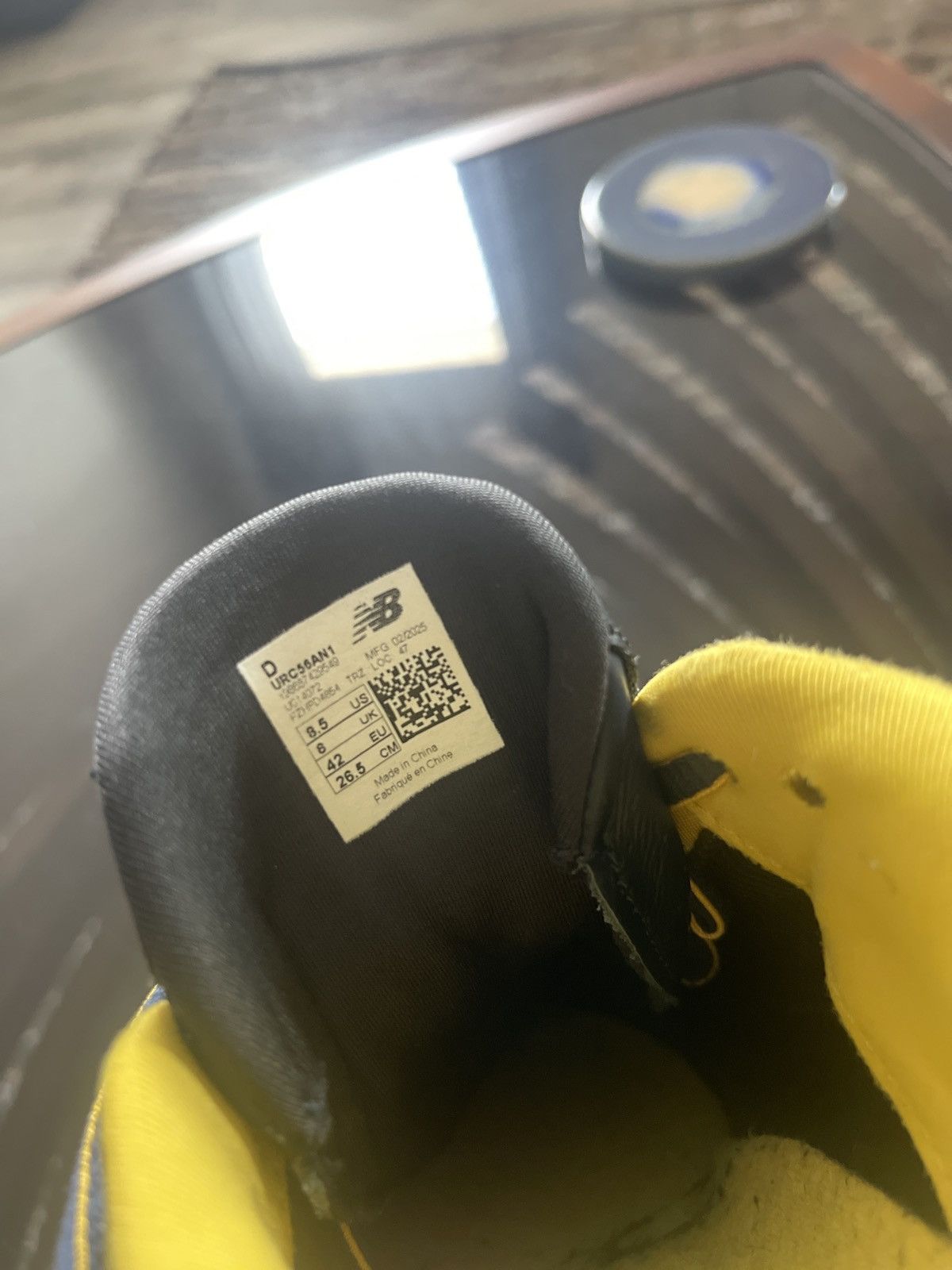 Aime Leon Dore × New Balance Aimé Leon Dore x New Balance RC56 (Navy/Yellow) Size US 8.5 / EU 41-42 - 7 Thumbnail