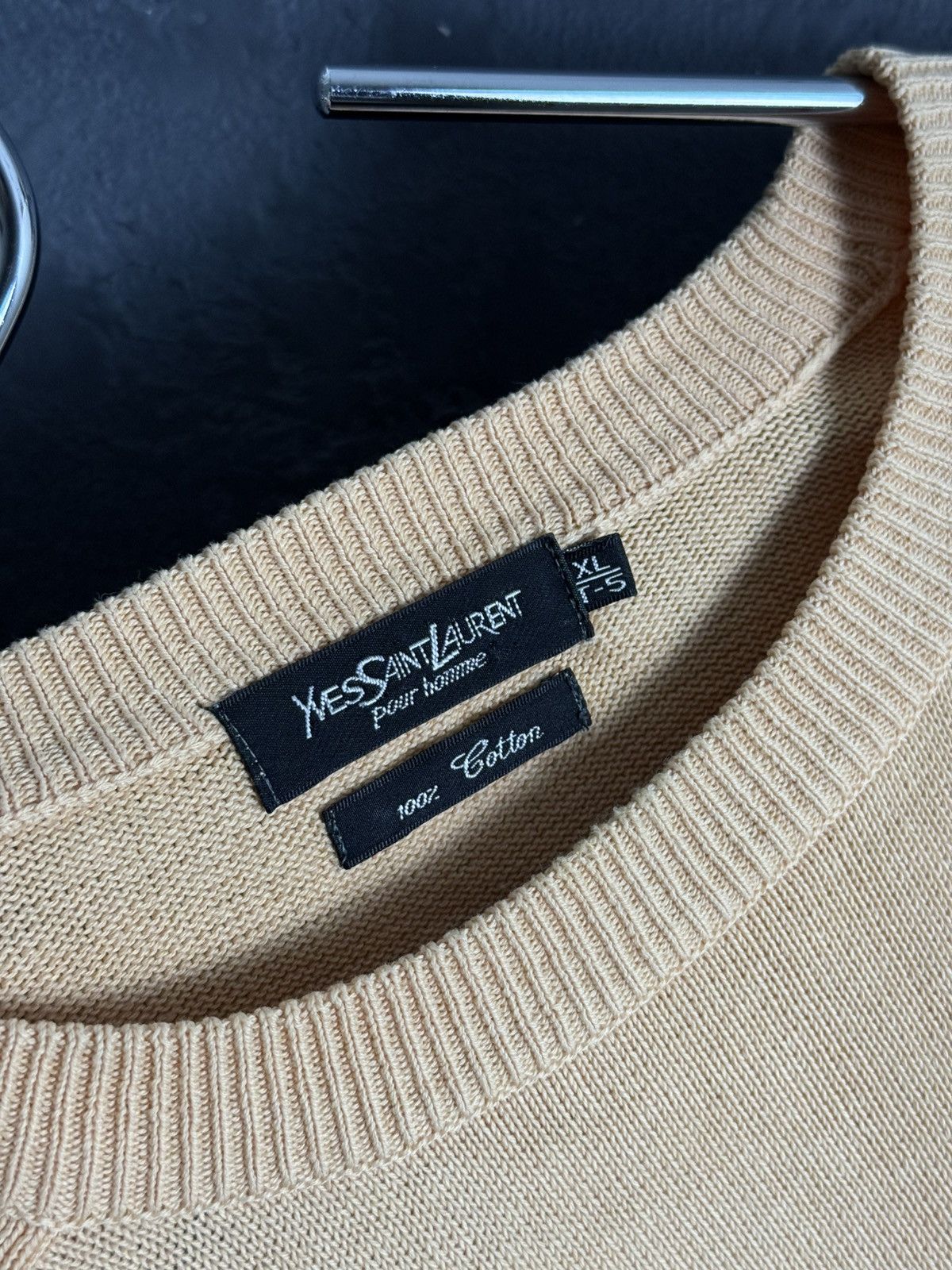 Yves Saint Laurent Vintage Yves Saint Laurent Knit Sweater Size US XL / EU 56 / 4 - 8 Thumbnail