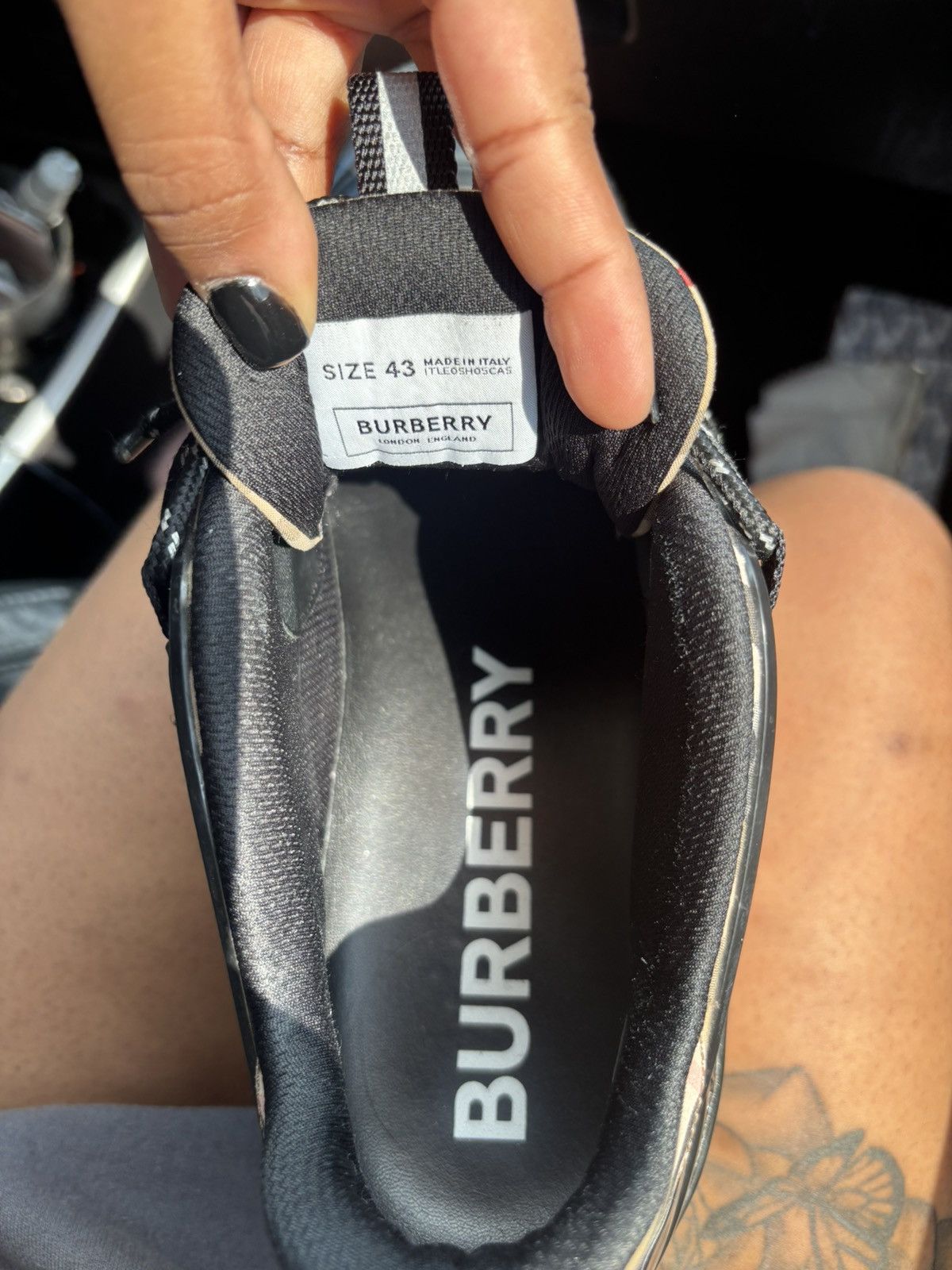 Burberry Burberry Arthur Vintage Check sneakers Size US 10 / EU 43 - 6 Thumbnail