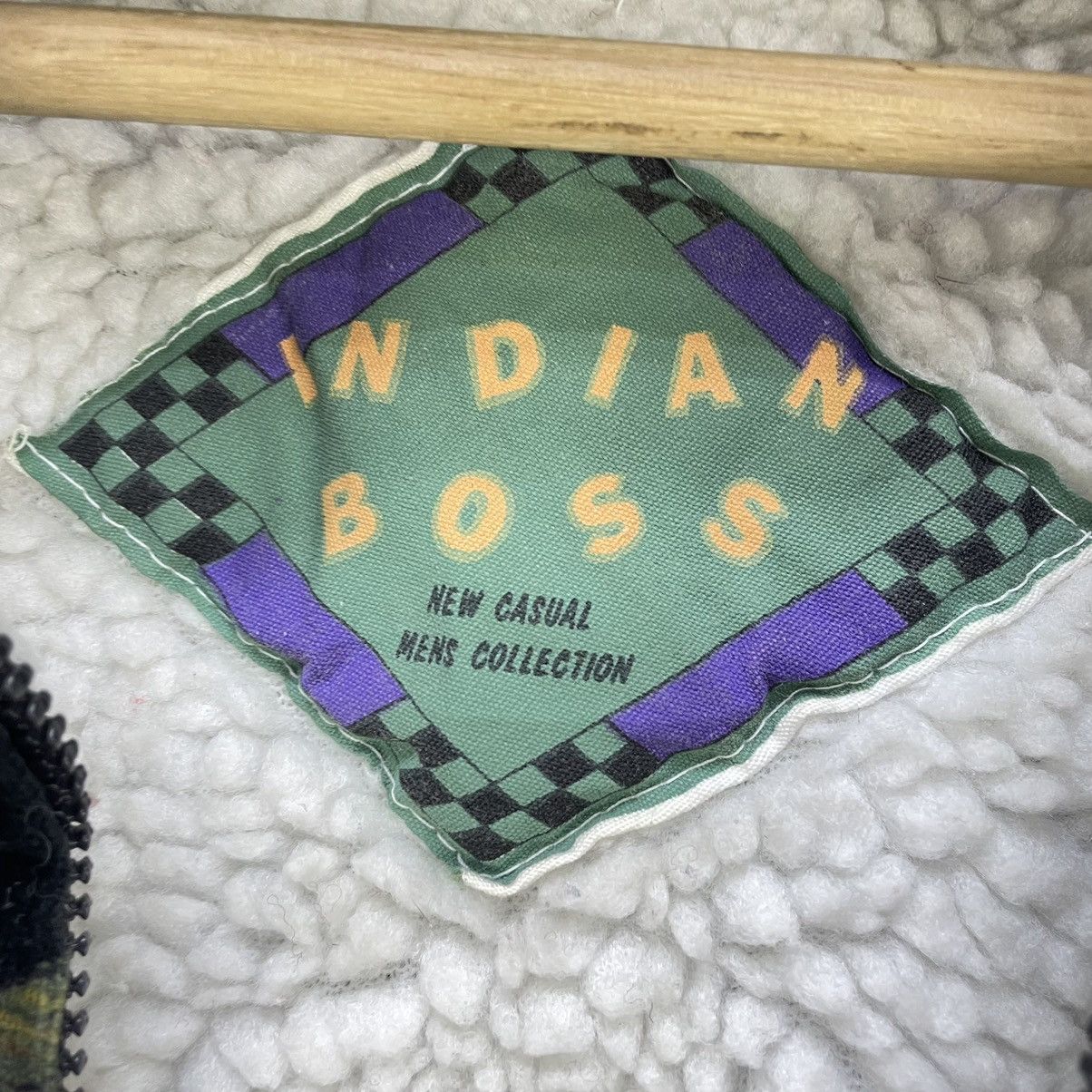 Japanese Brand 💥Art Japanese Brand Indoan Boss Full Print Hooded Shearling Size US M / EU 48-50 / 2 - 5 Thumbnail