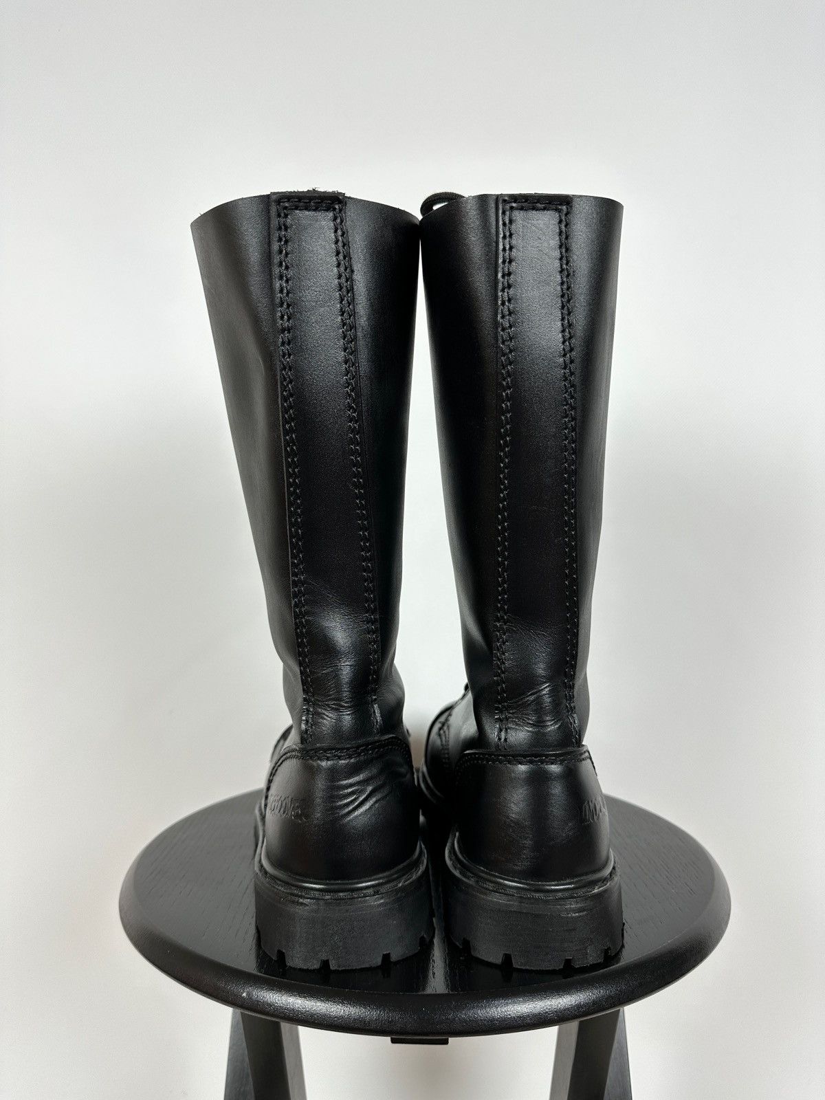 Vintage Vintage Undercover High Leather Steel Toe England Boots Size US 7.5 / EU 40-41 - 3 Thumbnail