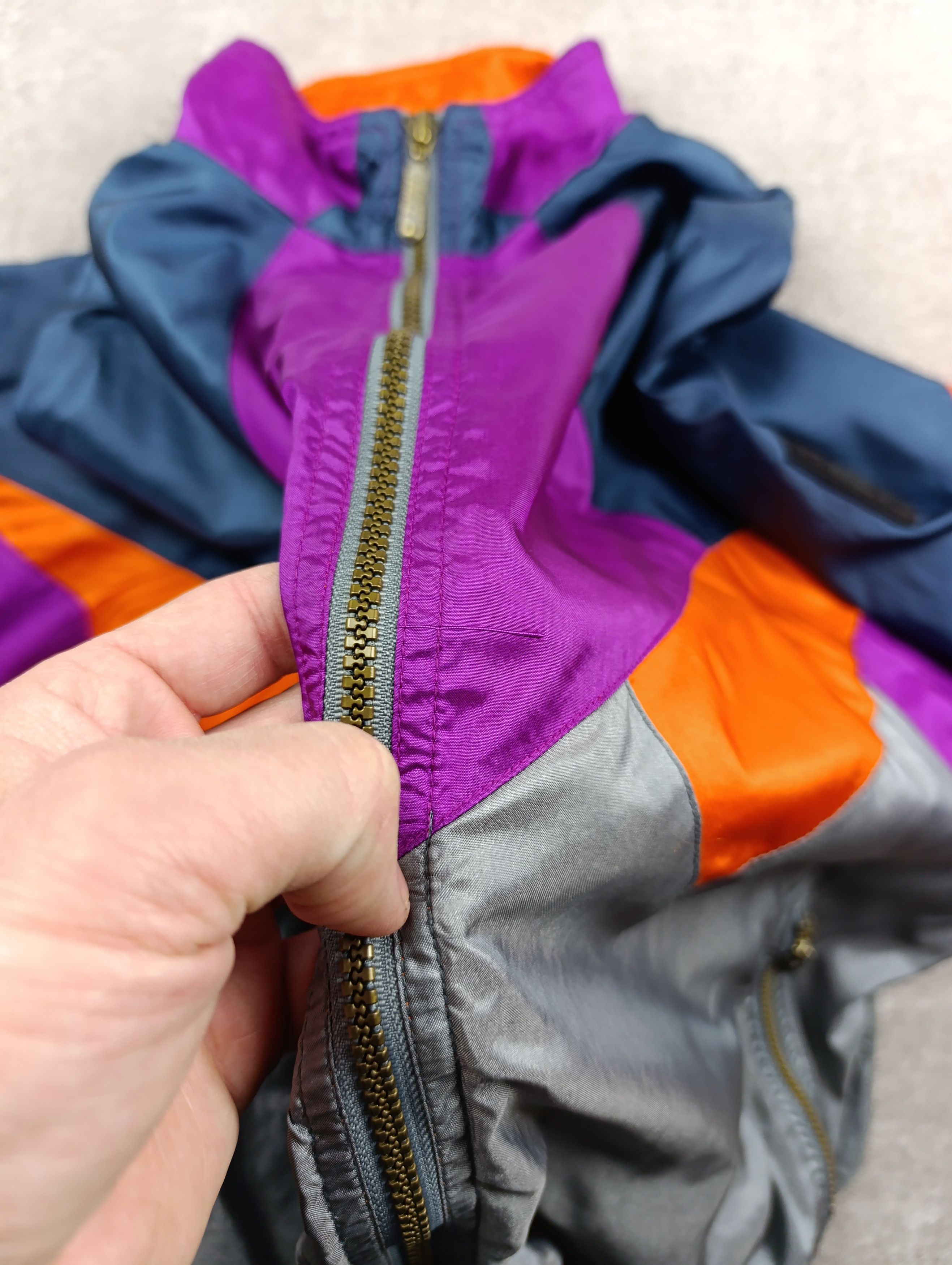 Nike Nike Premier 90s Nylon Jacket Vintage Colourful Windbreaker Size US S / EU 44-46 / 1 - 6 Thumbnail