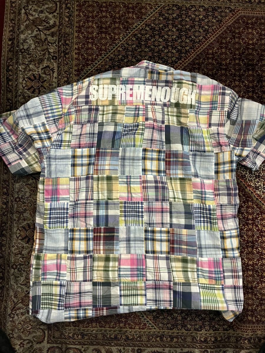 Supreme Supreme GOODENOUGH Patchwork Shirt Size US XL / EU 56 / 4 - 2 Thumbnail