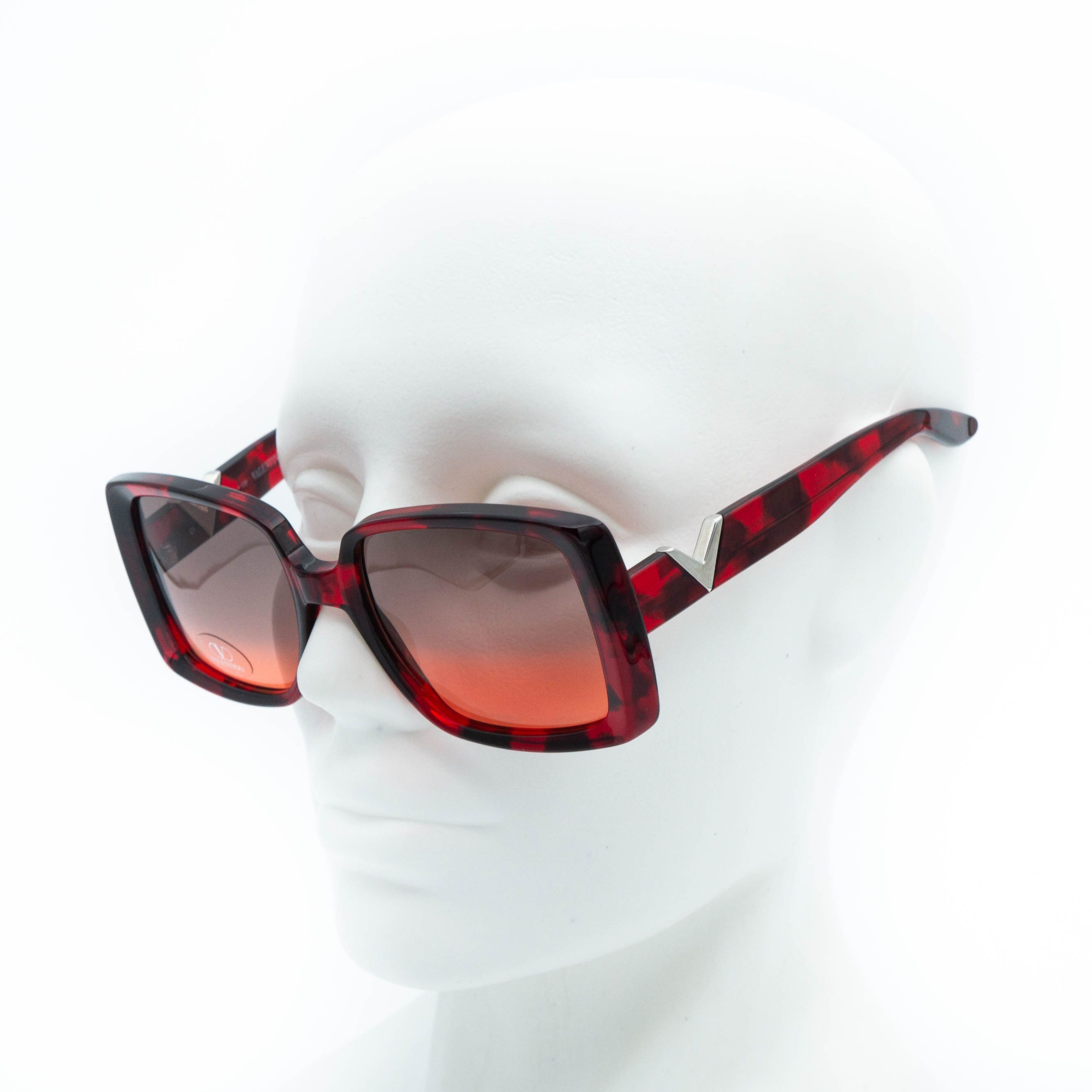 Valentino Valentino 5152 Red Sunglasses Vintage Size ONE SIZE - 2 Thumbnail
