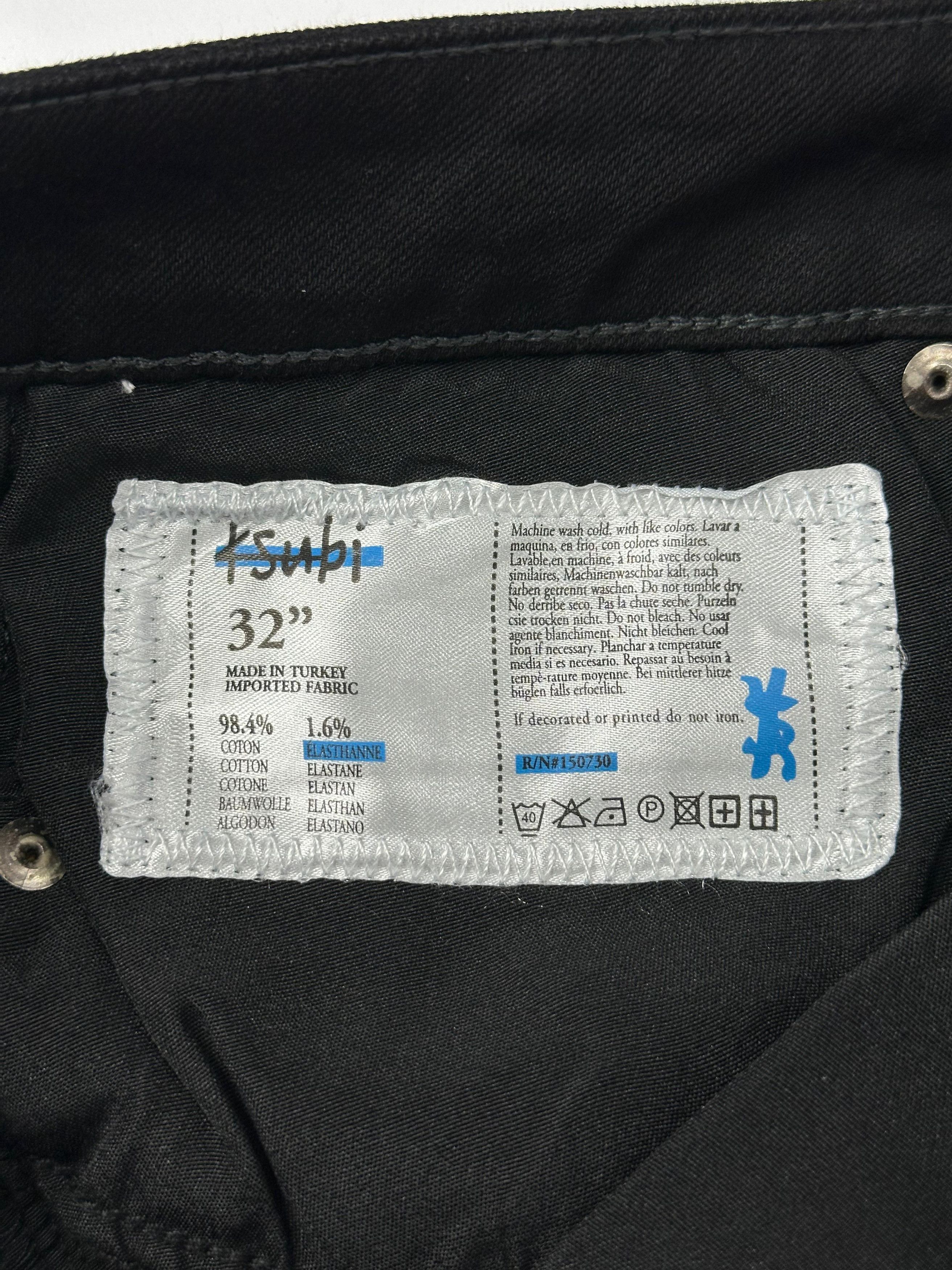 Ksubi CC000013 Ksubi Jeans in Black Size US 31 - 4 Thumbnail