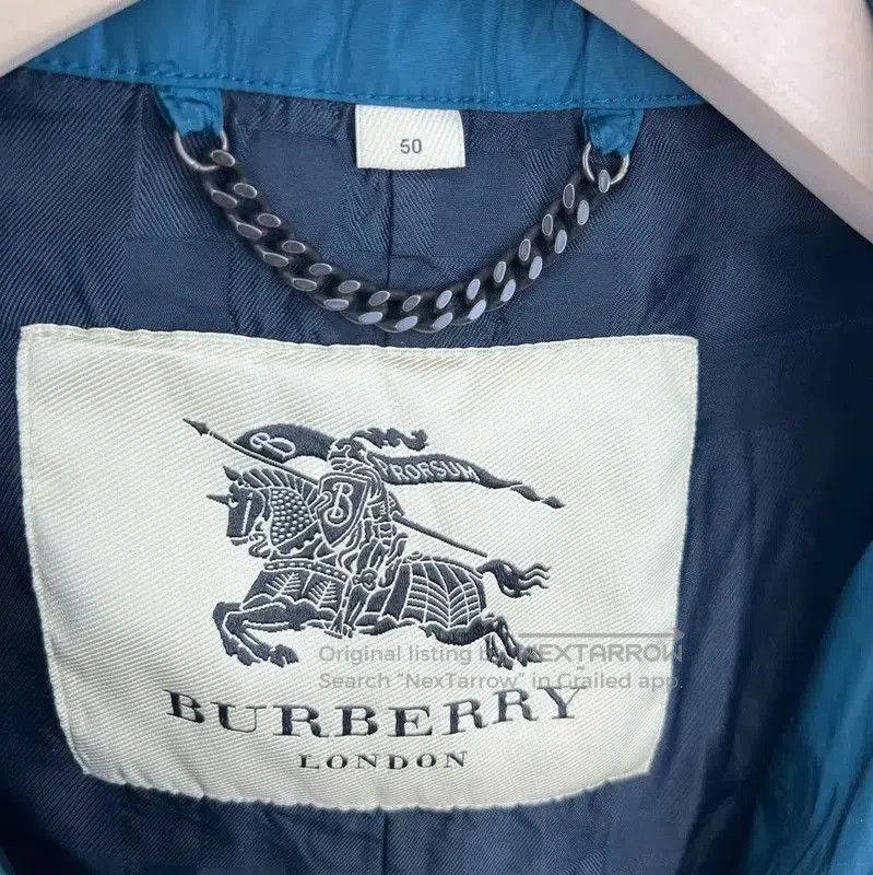 Burberry Burberry Teal Green Cotton Men's Jacket. Size US M / EU 48-50 / 2 - 3 Thumbnail