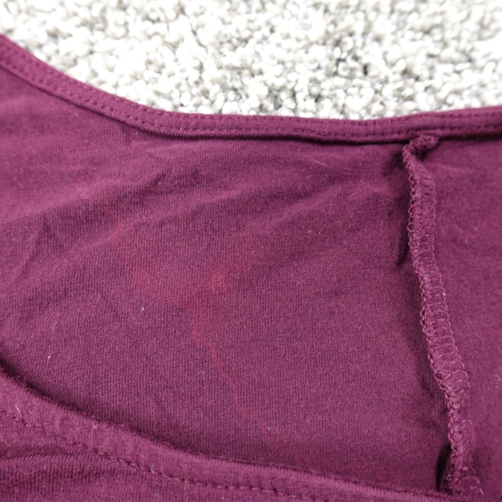 American Eagle Outfitters American Eagle Shirt Womens M Purple Casual Preppy Lightweight Flex Stretch Size M / US 6-8 / IT 42-44 - 4 Thumbnail