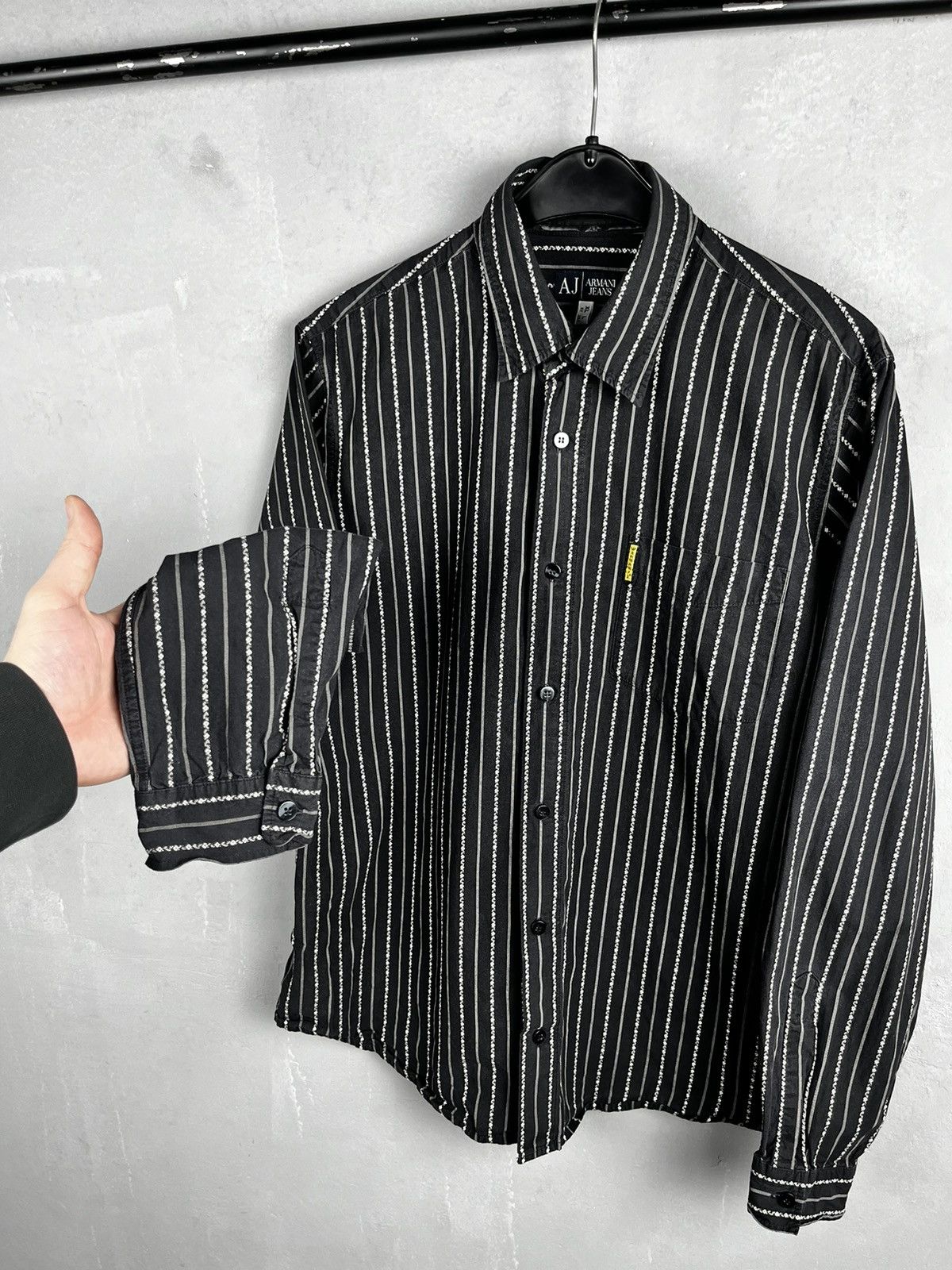 Armani × Giorgio Armani × Vintage Armani shirt 90s Size US XL / EU 56 / 4 - 7 Thumbnail