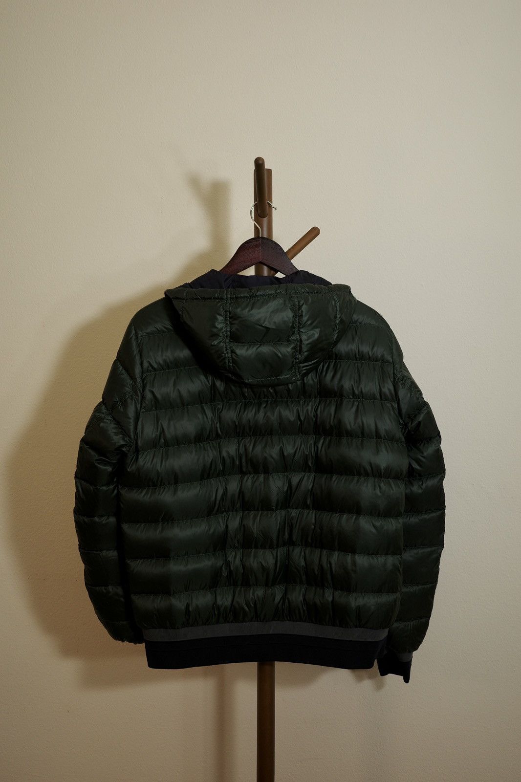 Herno Herno navy & green reversible down jacket Size US L / EU 52-54 / 3 - 6 Thumbnail