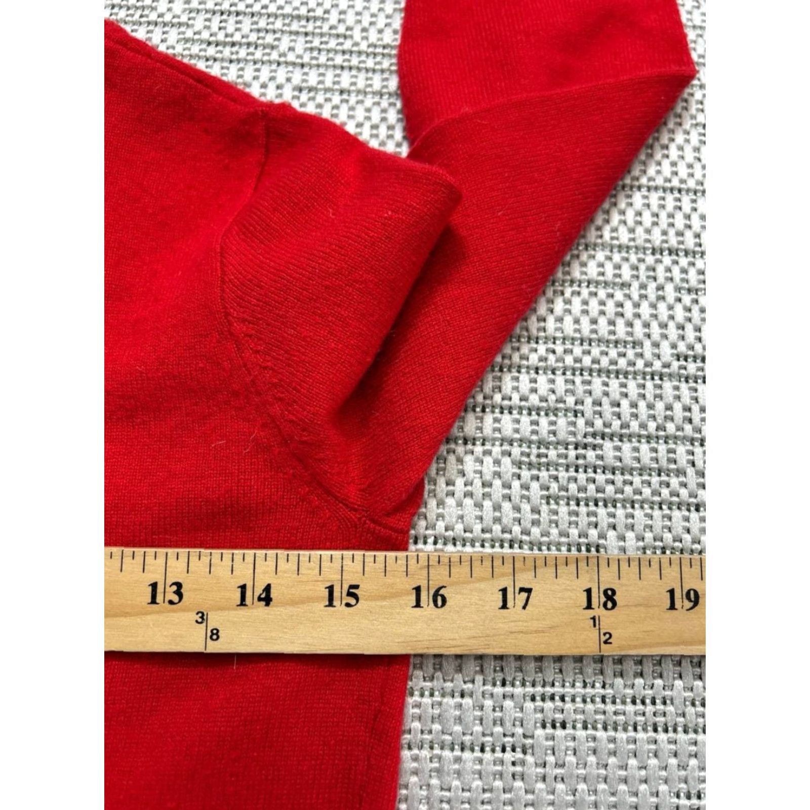 Vintage Kate Spade Sweater Womens Xxs Red Wool Knit Cardigan Size XXS / US 00 / IT 34 - 6 Thumbnail
