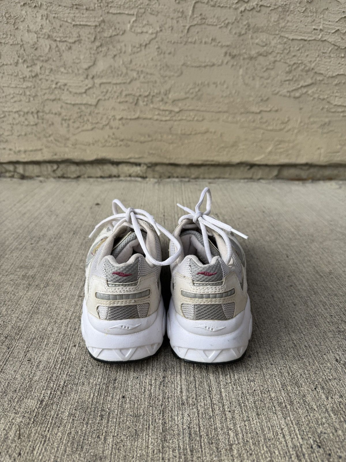 Saucony GREY/CREAM SAUCONY GRID COHESION 3s Size US 6.5 / IT 36.5 - 2 Thumbnail