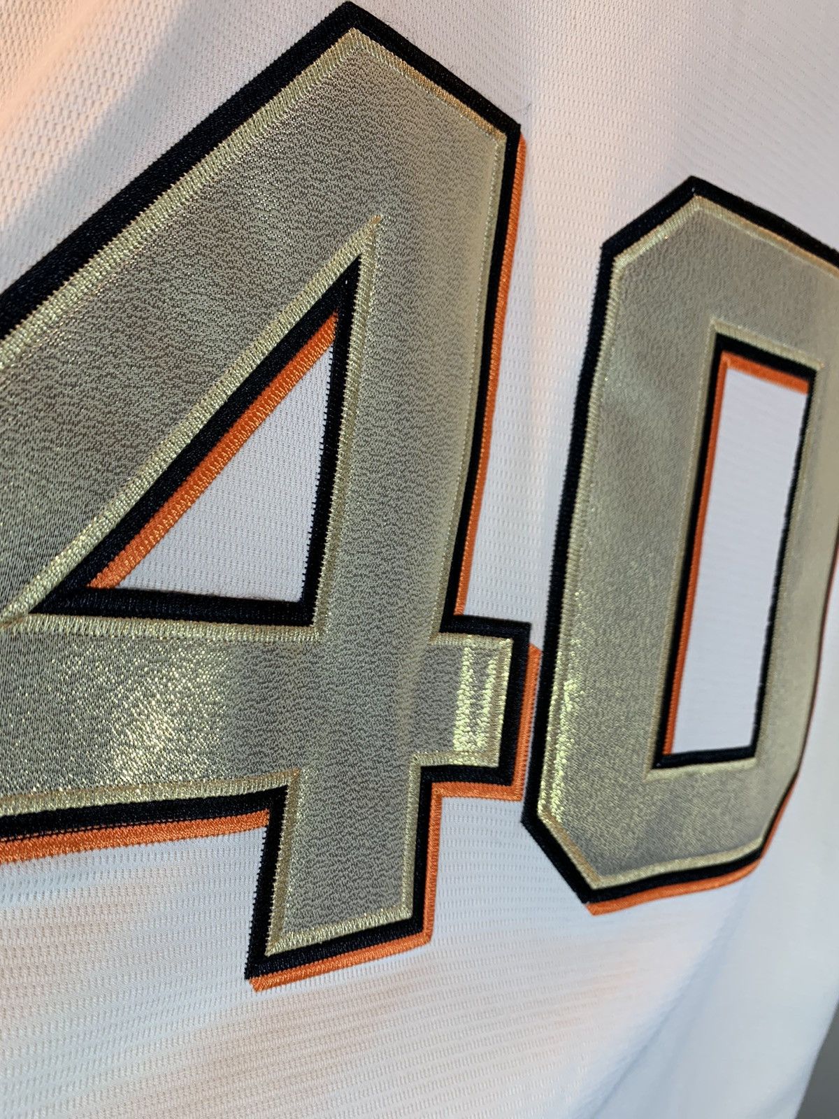 MLB × Majestic × Vintage RARE Vintage Madison Bumgarner #40 SF Giants Majestic Jersey Size US XL / EU 56 / 4 - 7 Thumbnail