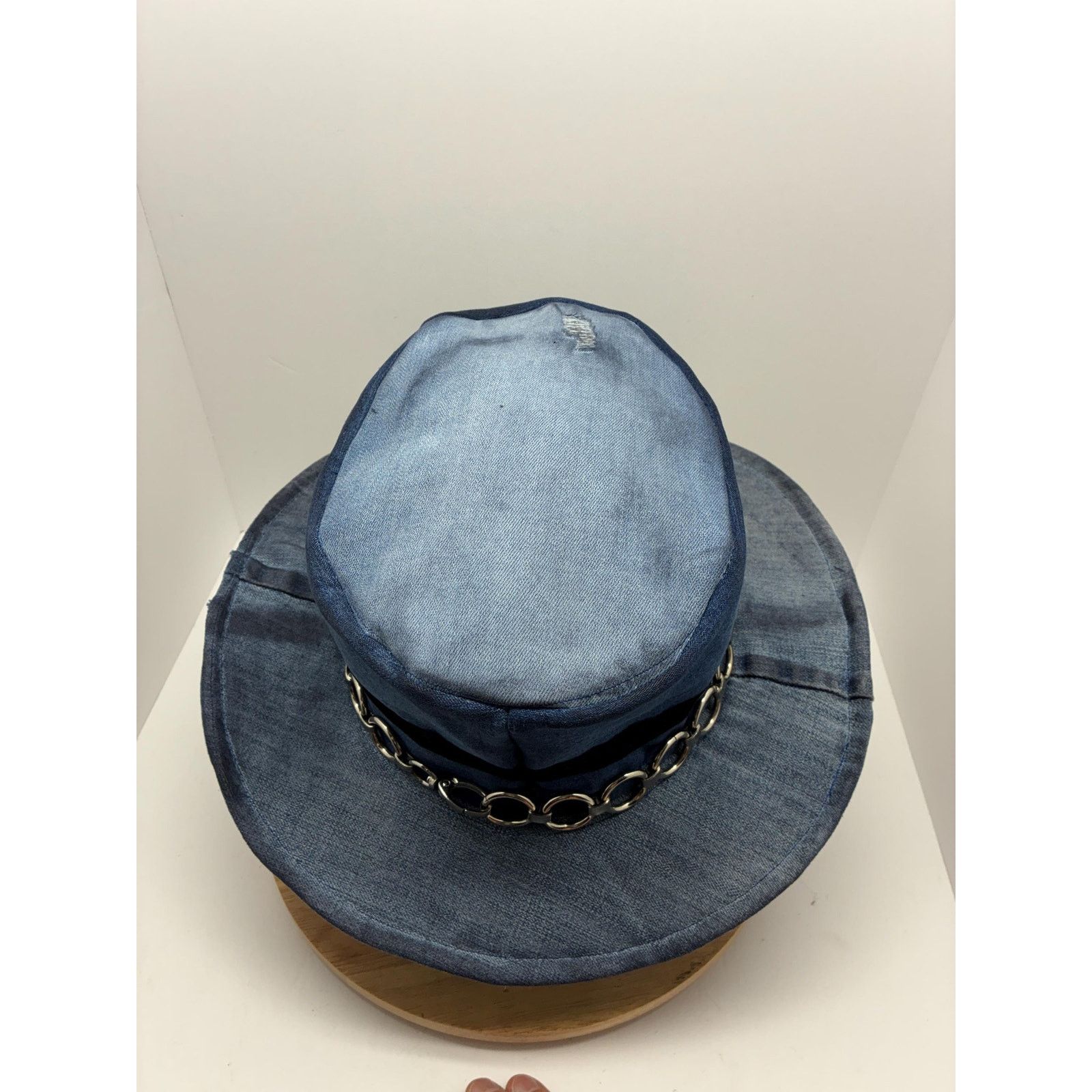 Other Steampunk Denim Hat XL – Goggles Top Hat, Industrial Festive Size ONE SIZE - 12 Thumbnail