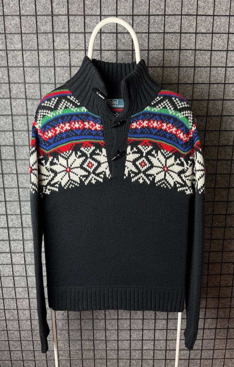 Ralph Lauren Ralph Lauren 5G Ls Toggle Mock NK Snowflake Scarf suit Size US S / EU 44-46 / 1 - 2 Thumbnail
