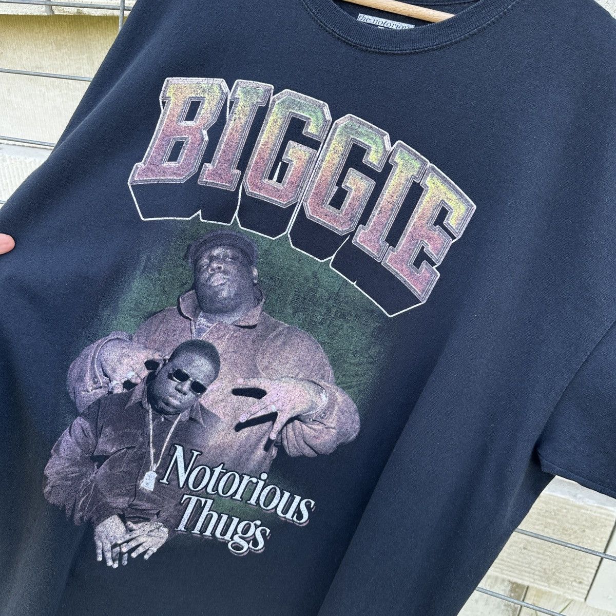 Rap Tees Vintage Biggie Notorious Thugs Rap Star Hype Rare Retro Y2K Size US XL / EU 56 / 4 - 6 Thumbnail