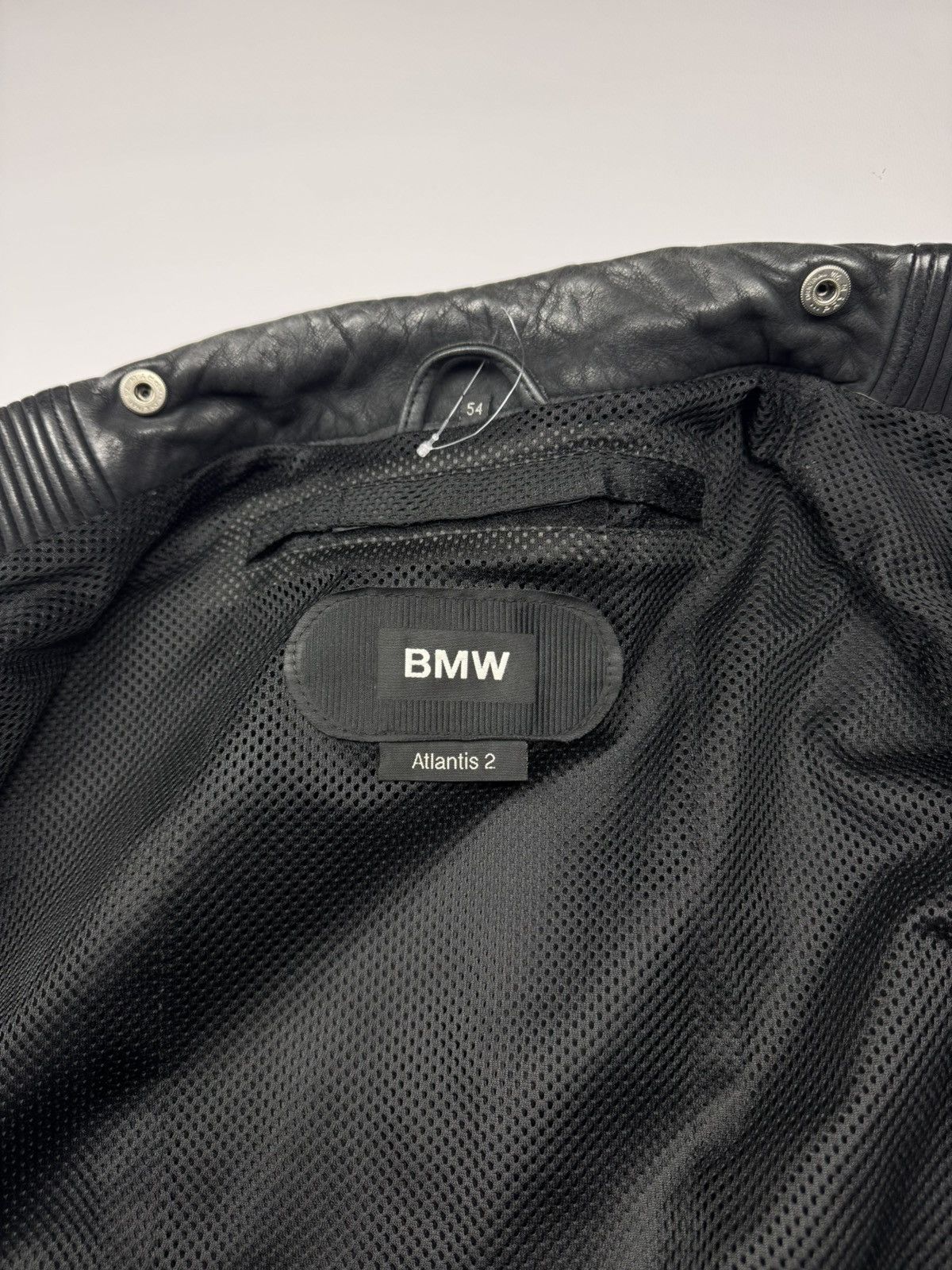 BMW BMW Atlantis 2 Leather Moto Racing Jacket Elbow armor Size US L / EU 52-54 / 3 - 14 Thumbnail