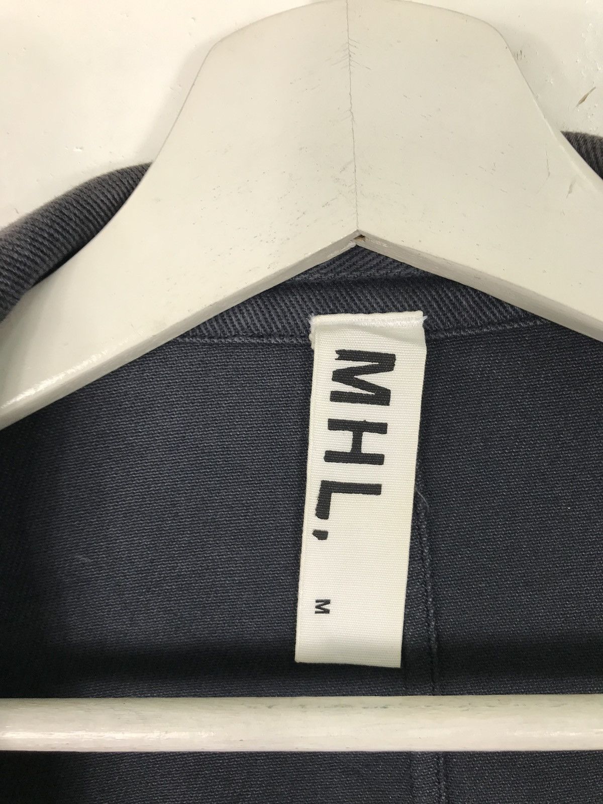 Margaret Howell 💥 MHL MARGARETT HOWELL SHAWL COLAR NAVY JACKET Size US M / EU 48-50 / 2 - 9 Thumbnail
