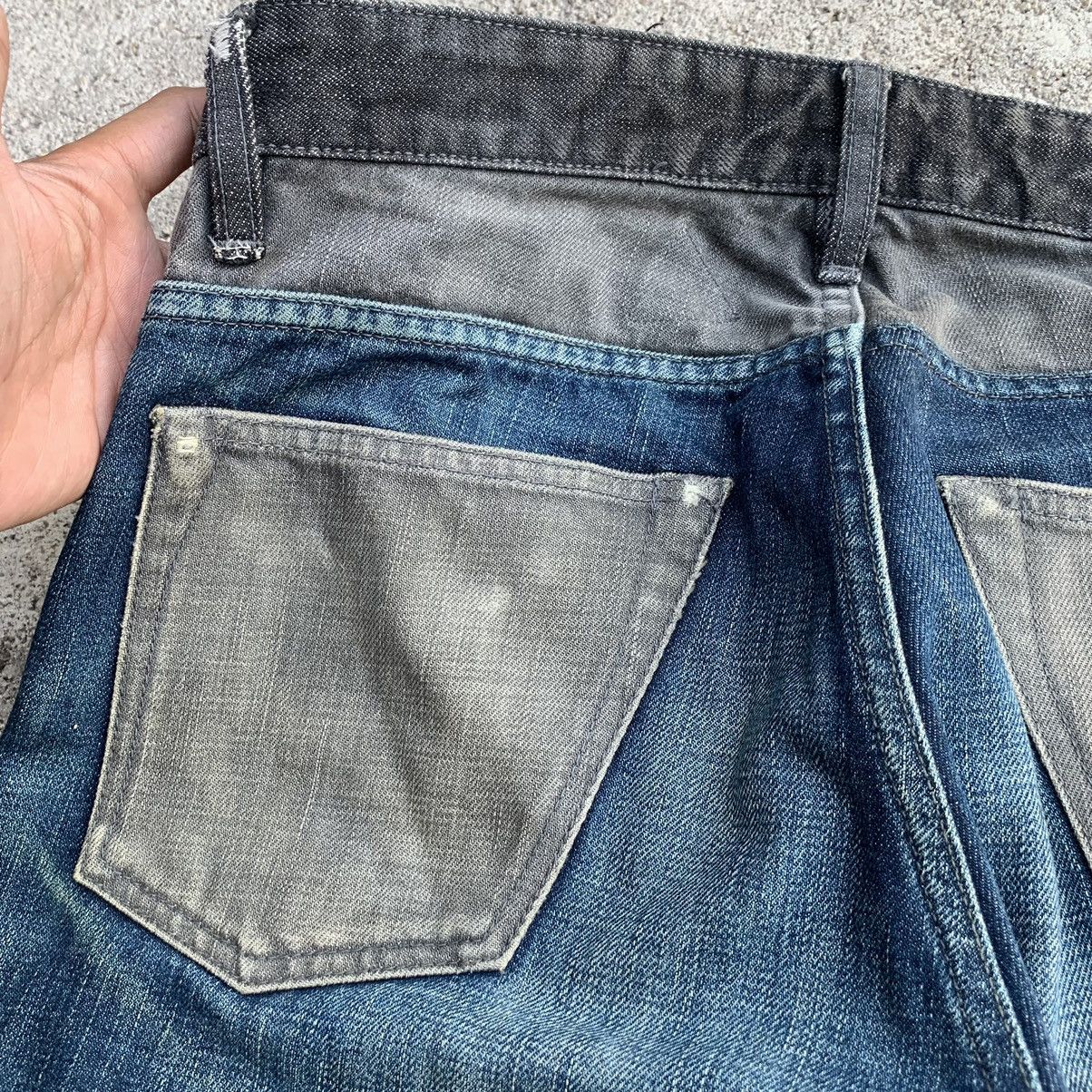 Tomorrowland Vintage Japan Tomorrowland Two Tone Jeans Denim W30 Size US 30 / EU 46 - 10 Thumbnail