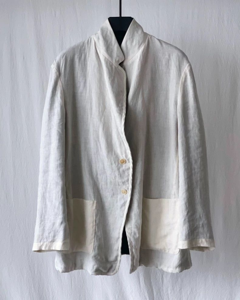 Yohji Yamamoto Yohji Yamamoto size 2 Reversible wearable vintage tailored Size 36R - 6 Thumbnail
