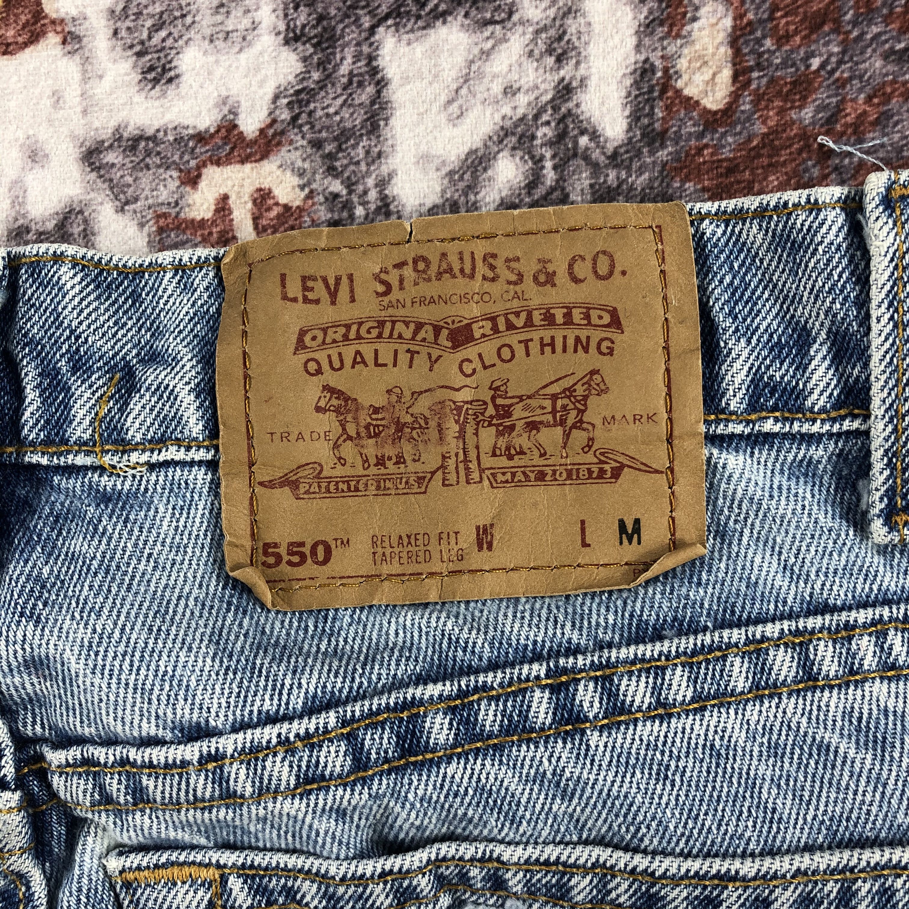 Levi's × Levi's Vintage Clothing Vintage 90s Light Wash Levis 550 Jeans-JM2157 Size 28" / US 6 / IT 42 - 5 Thumbnail