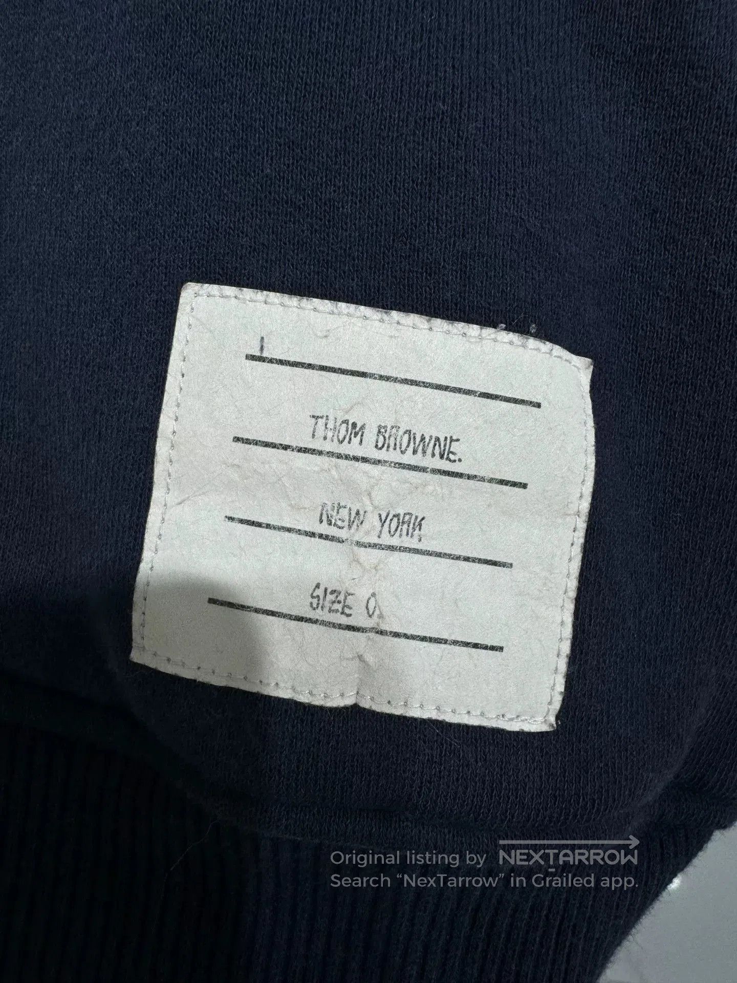 Thom Browne Thom Browne TB 4-Stripe Baseball Cardigan. Size XS / US 0-2 / IT 36-38 - 4 Thumbnail