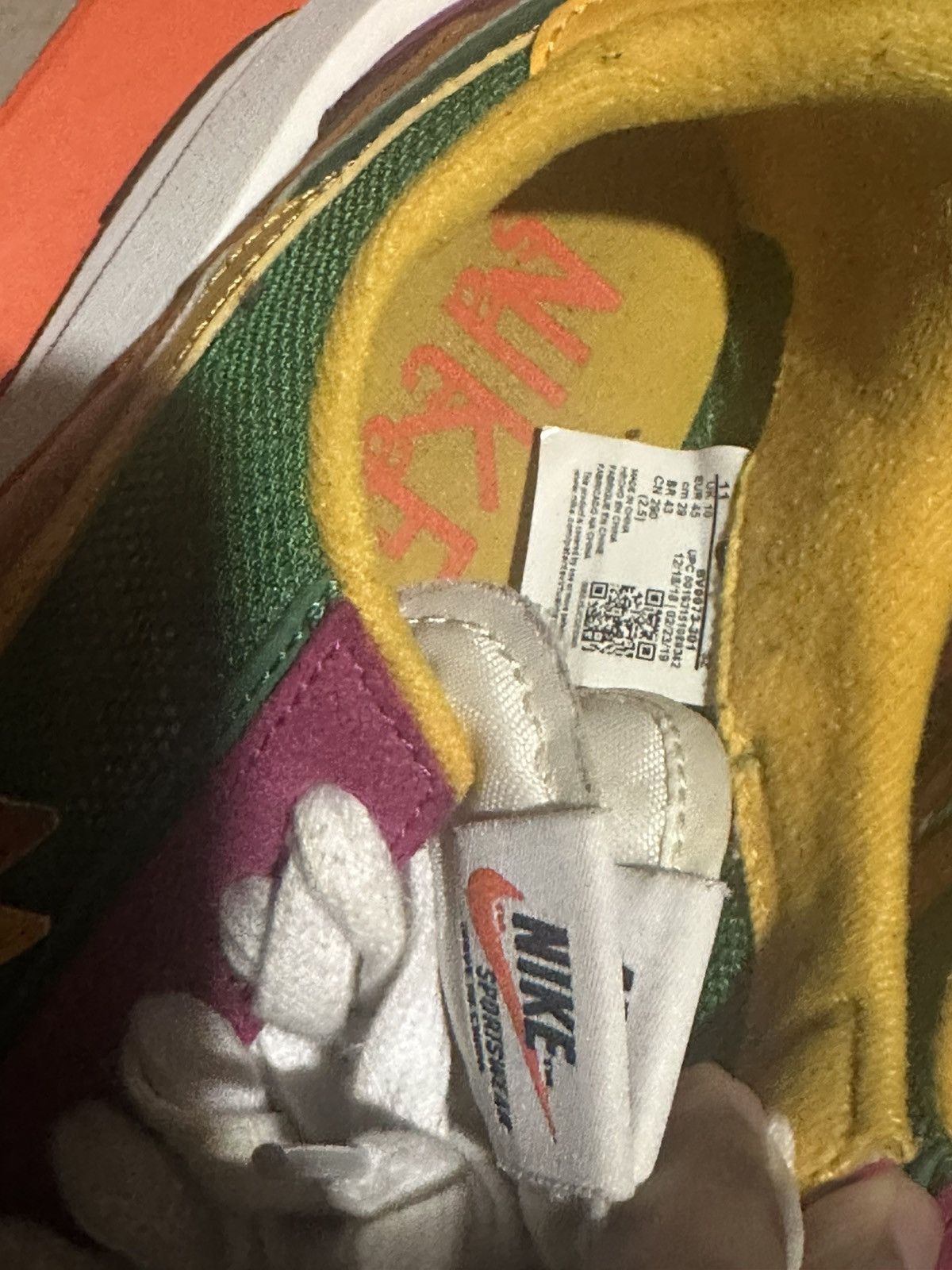 Nike × Sacai Nike x Sacai LD Waffle Pine Green Size US 11 / EU 44 - 13 Thumbnail