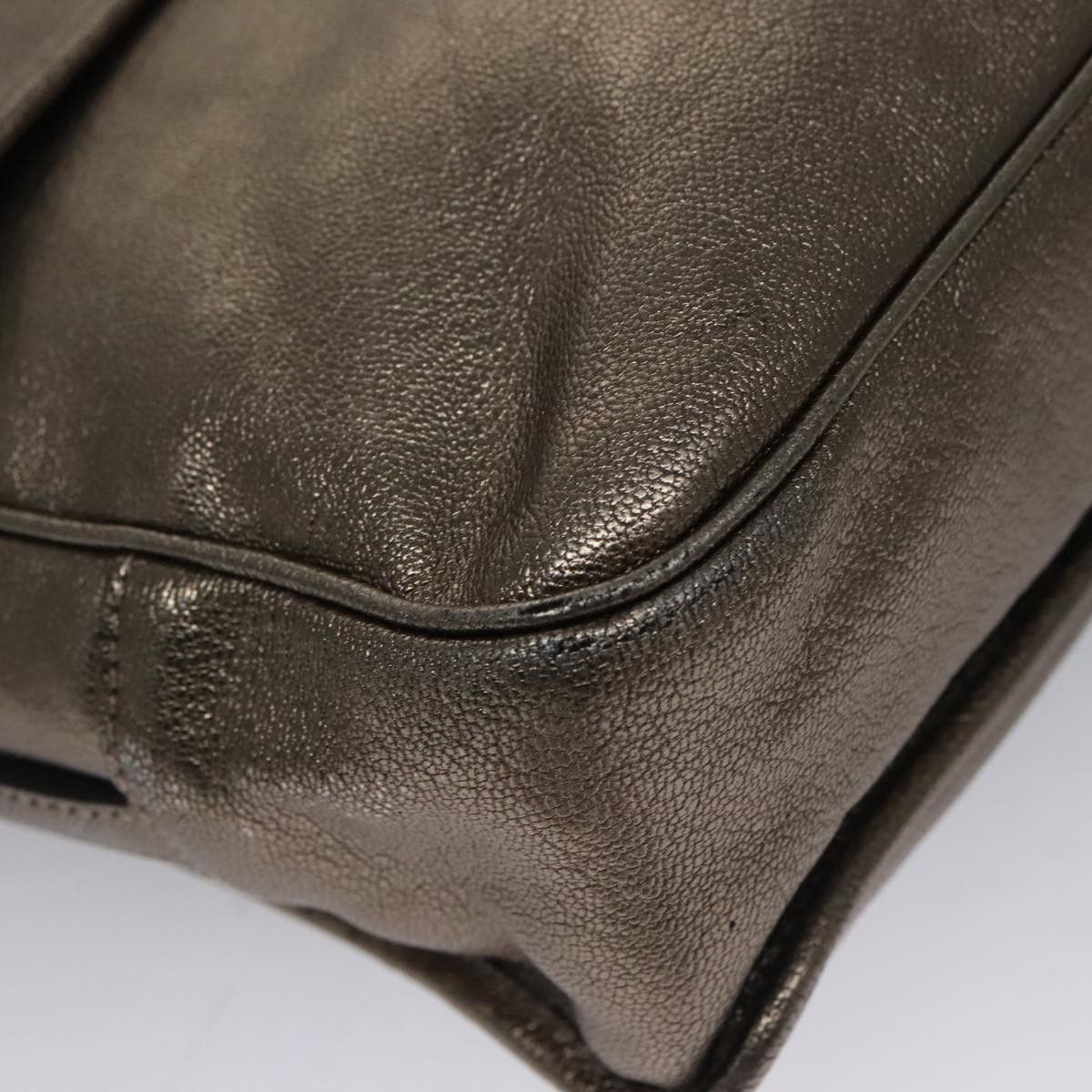 Loewe LOEWE Anagram Hand Bag Leather Bronze Size ONE SIZE - 15 Thumbnail