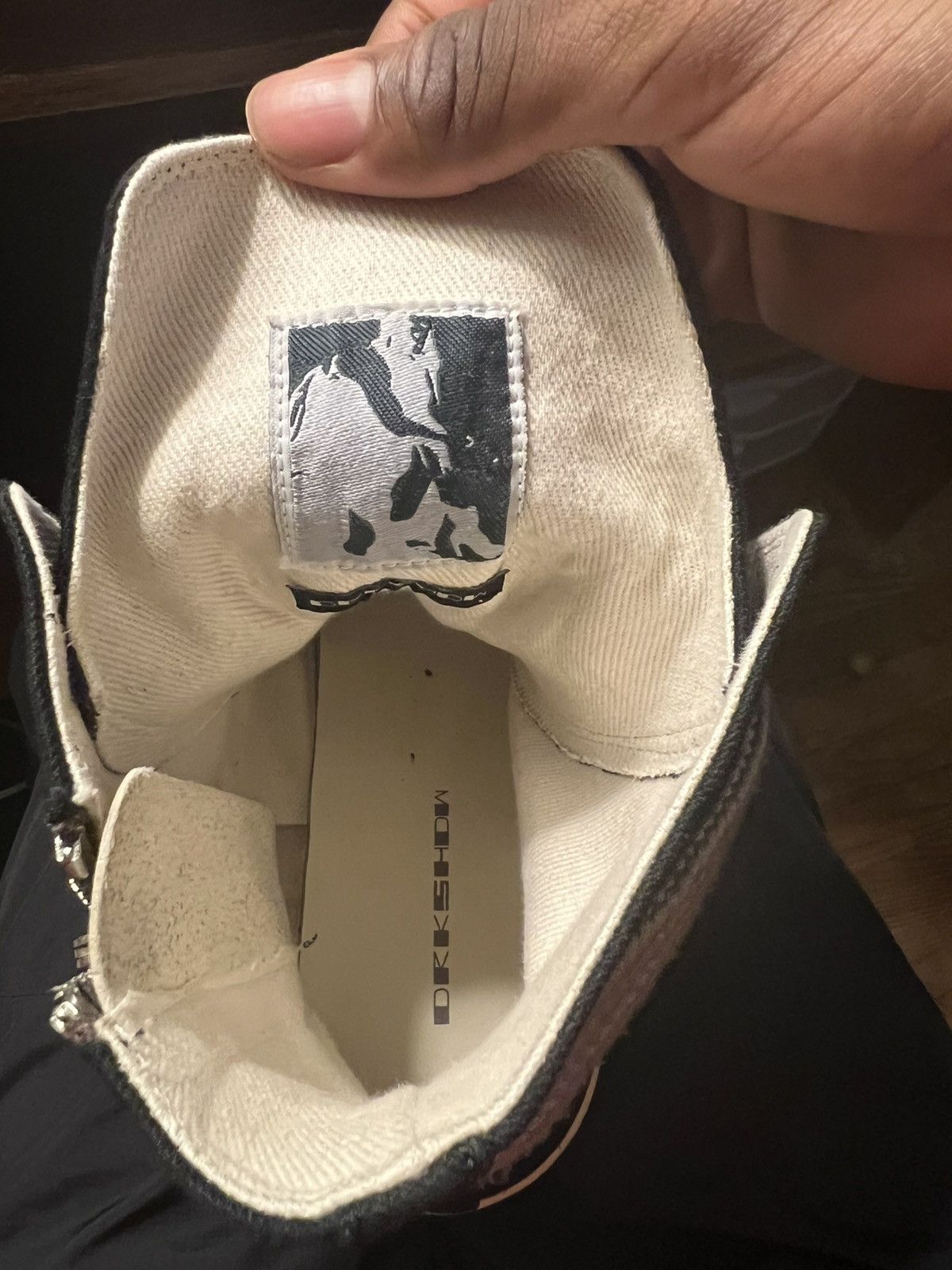 Rick Owens Drkshdw Rick Owens DRKSHDW Hexa High Size US 11 / EU 44 - 6 Thumbnail