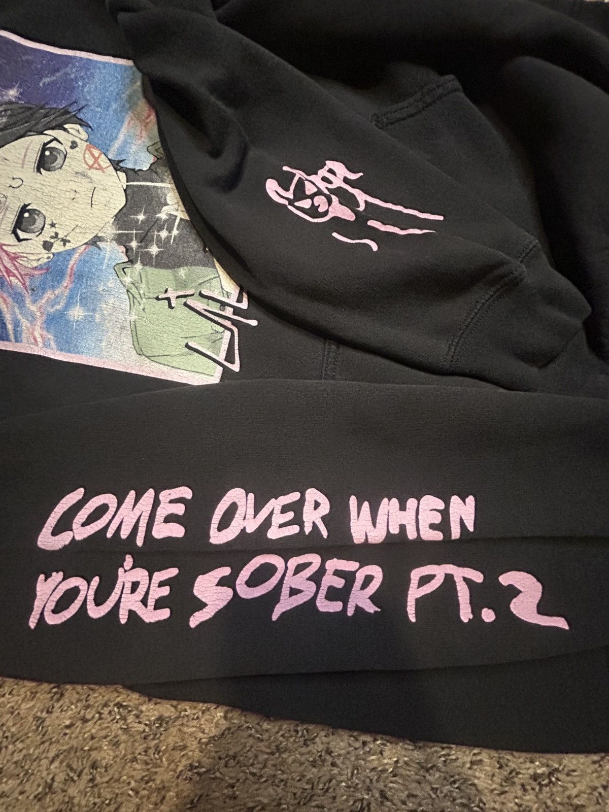 Lil Peep COWYS Pt.2 Hoodie Medium Size US M / EU 48-50 / 2 - 5 Thumbnail