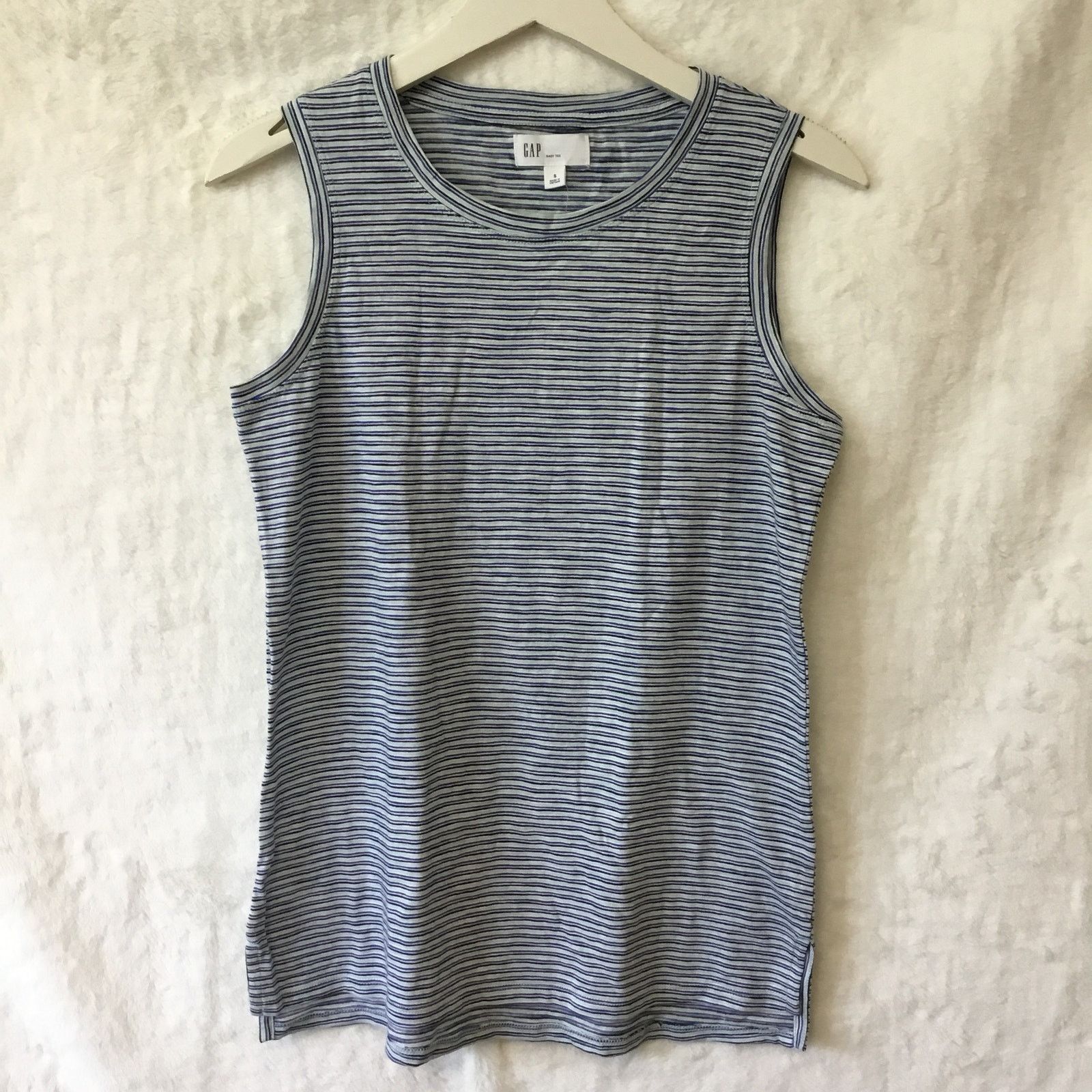 Gap GAP Multi-Stripe Easy Stripe Tank Size S / US 4 / IT 40 - 2 Thumbnail