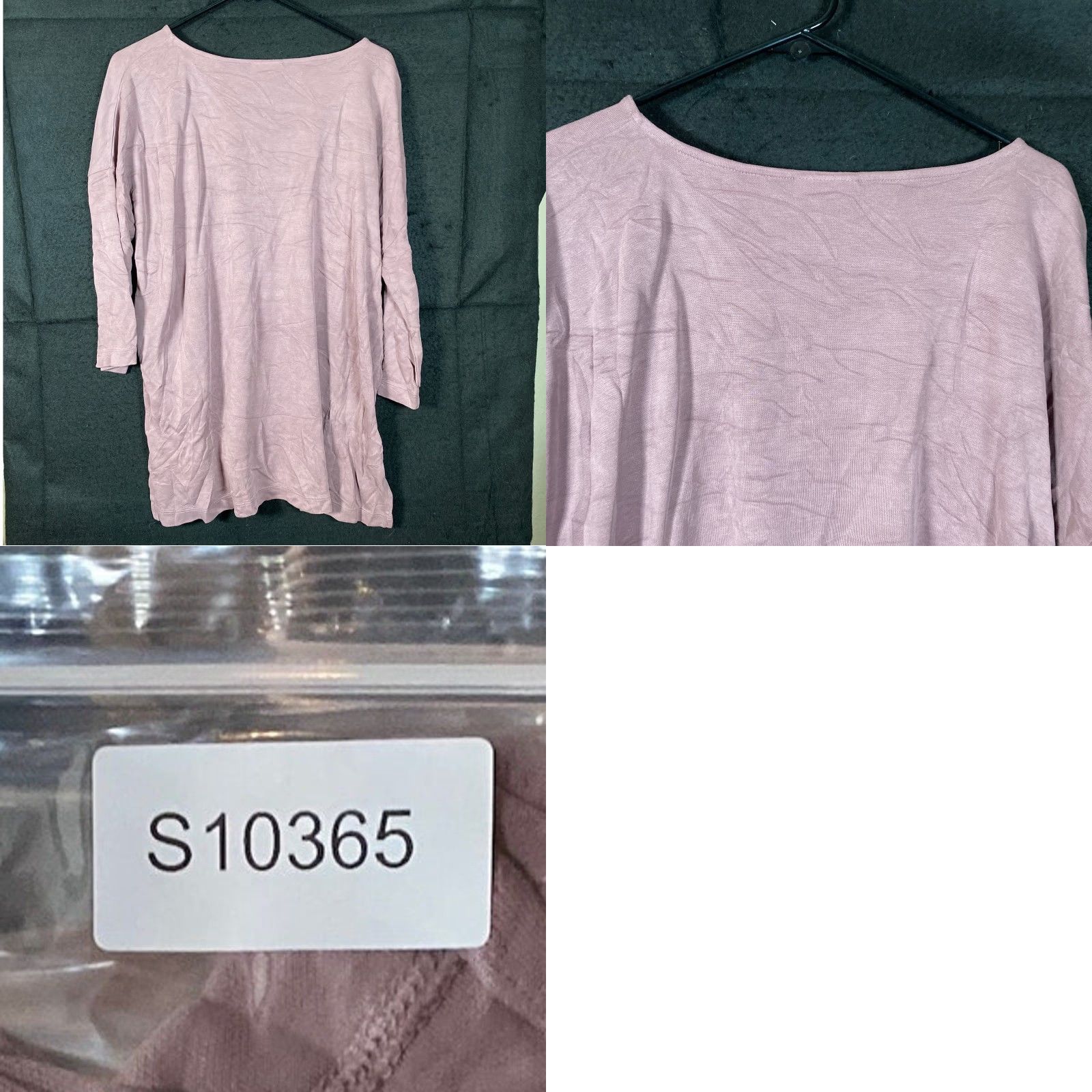 Vintage Pure Jill Shirt Purple Long Sleeve V-Neck Tunic Modal Blend Large Womens Size L / US 10 / IT 46 - 8 Thumbnail