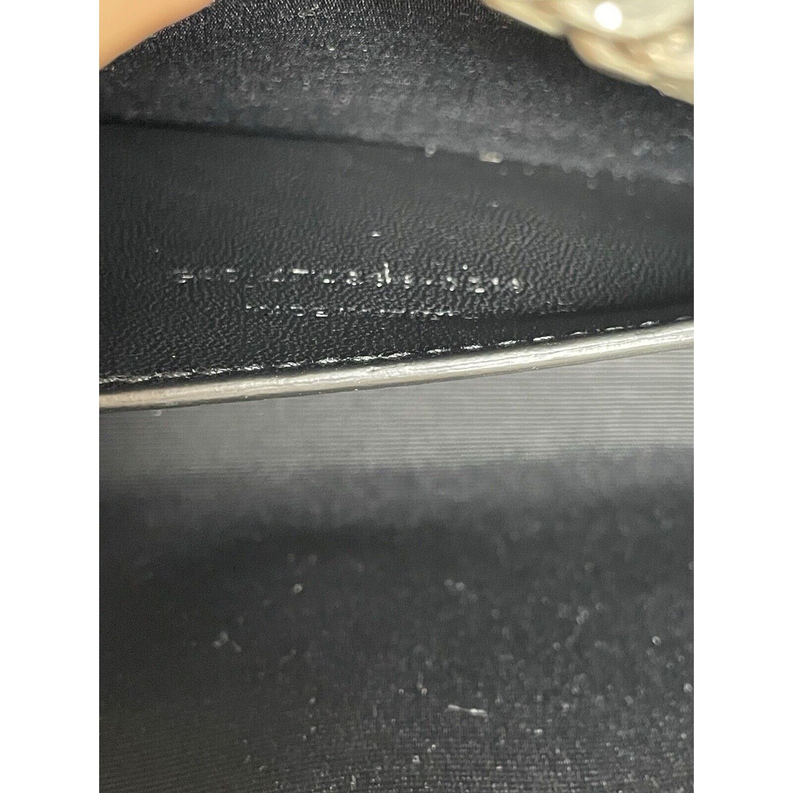 Yves Saint Laurent Calfskin Crocodile Embossed Small Classic Kate Tassel Size ONE SIZE - 7 Thumbnail
